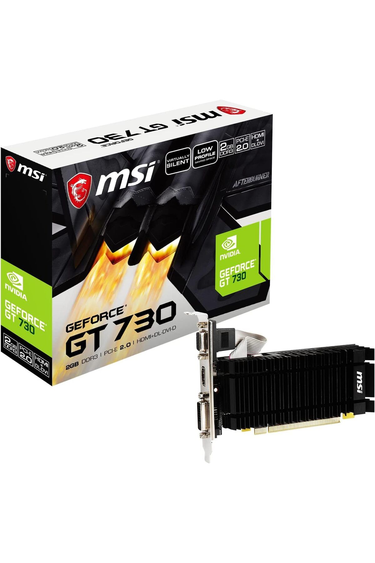 STOREMAX nffashopm N730K-2GD3H/LPV1 NVIDIA GeForce GT 730 2 Geçişli GDDR3 Ekran Kartı storestarx 1051353