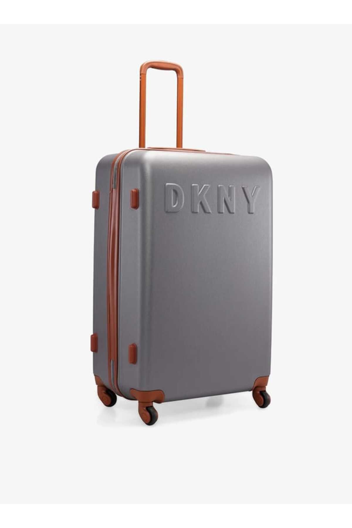 Dkny-Solid Hardcase Trolley Bag With Retractable Handle 24''-m - Check-in 4