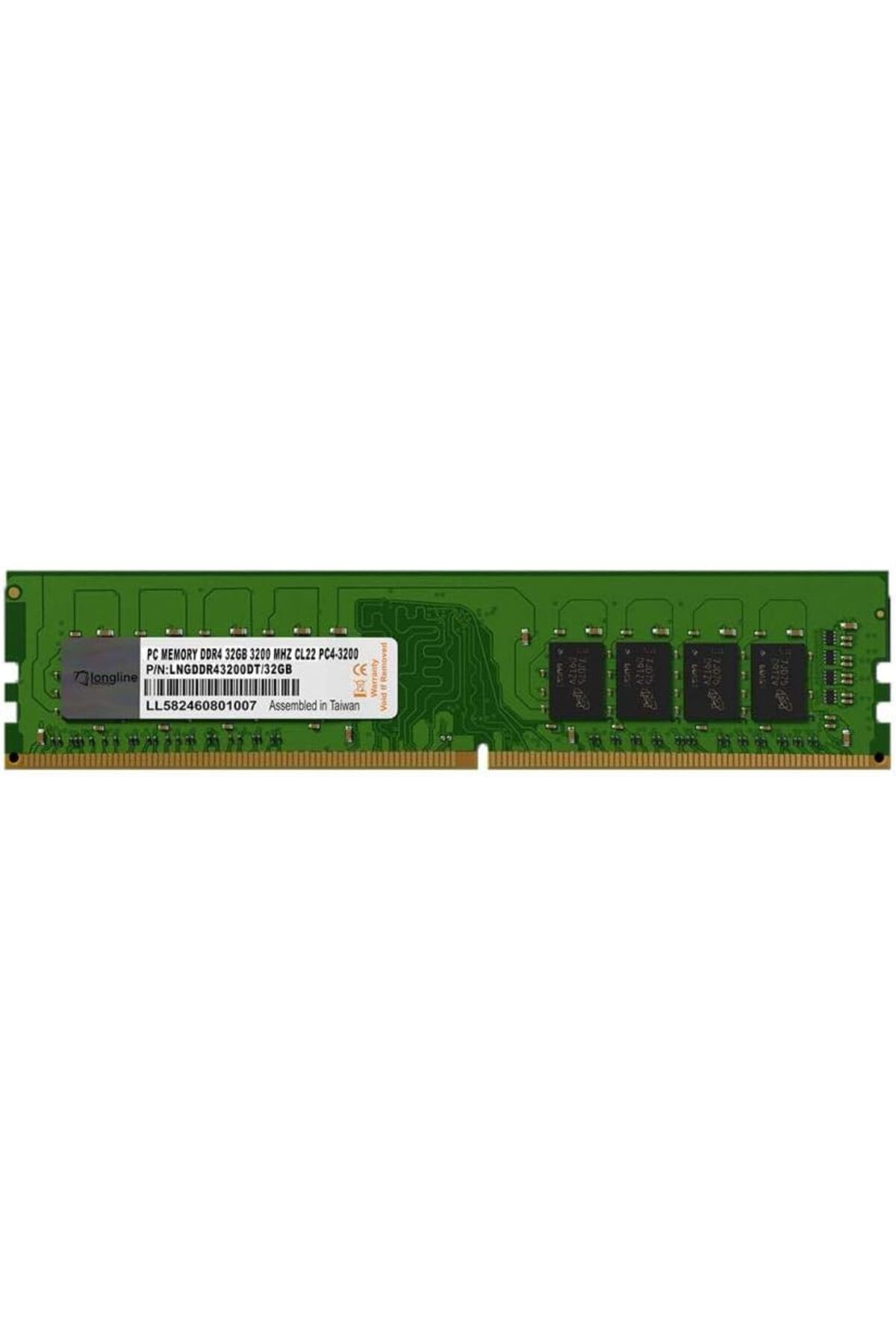 STOREMAX 32GB DDR4 3200MHz Masaüstü PC Bellek CL22 LNGDDR43200DT/32GB, Siyah 542093