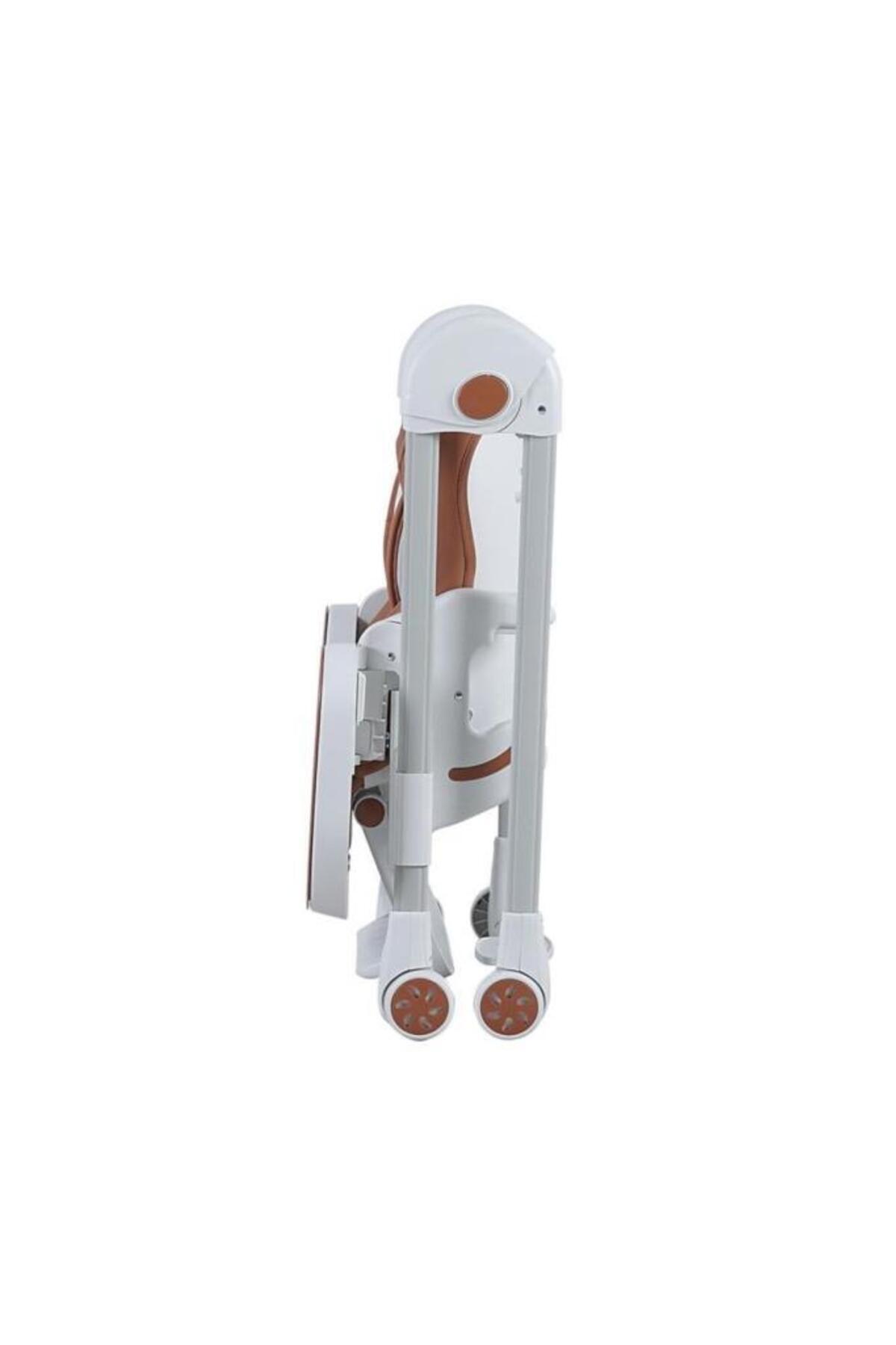 Prego Lucca Asansörlü Tekerlekli Çift Tepsili Mama Sandalyesi 4024 fotoğrafı 4 (önizleme)