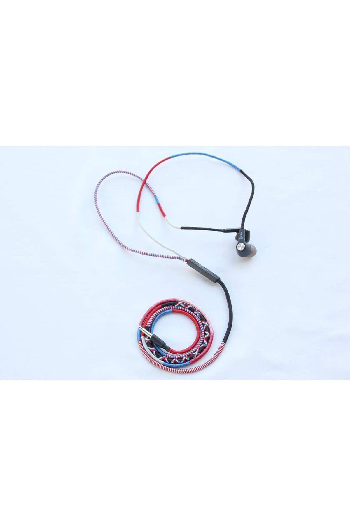 STOREMAX sellbuystore Handmade Paris 3.5Mm El Yapımı Kablolu Kulakiçi Stereo Kulaklık, Beyaz 1053513