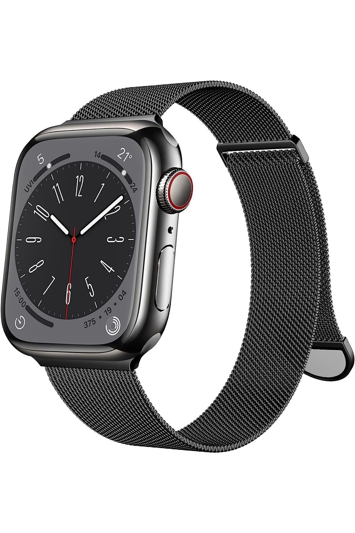 STOREMAX lbstorex Watch ile Uyumlu Çelik Hasır Kordon 38-40-41 mm Tüm Bilek Kalınlıklılarına Göre Aya
