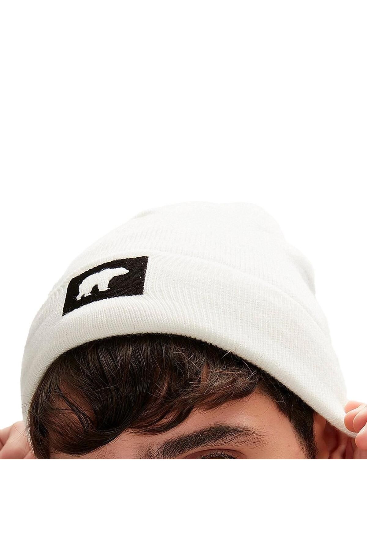 Bad Bear-20.02.41.002 Model Marque Beret White 1