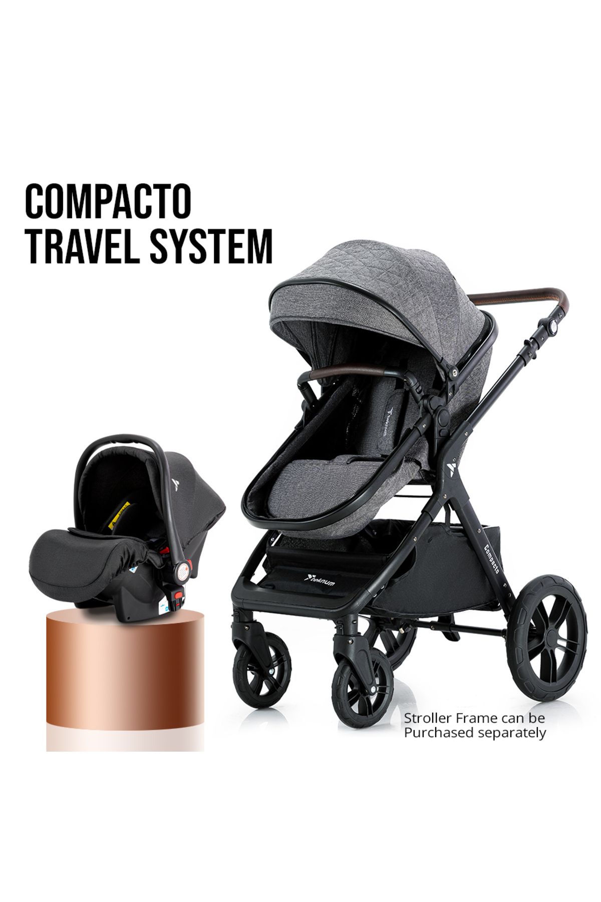 TEKNUM-Teknum Compacto Baby Car Seat - Black 6