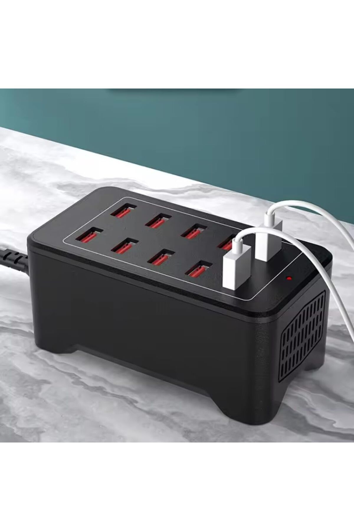 STOREMAX htpshopmx 10 Port USB Çoklayıcı Çoğaltıcı USB Hızlı Şarj Cihazı İstasyonu, Çoklu USB Ma
