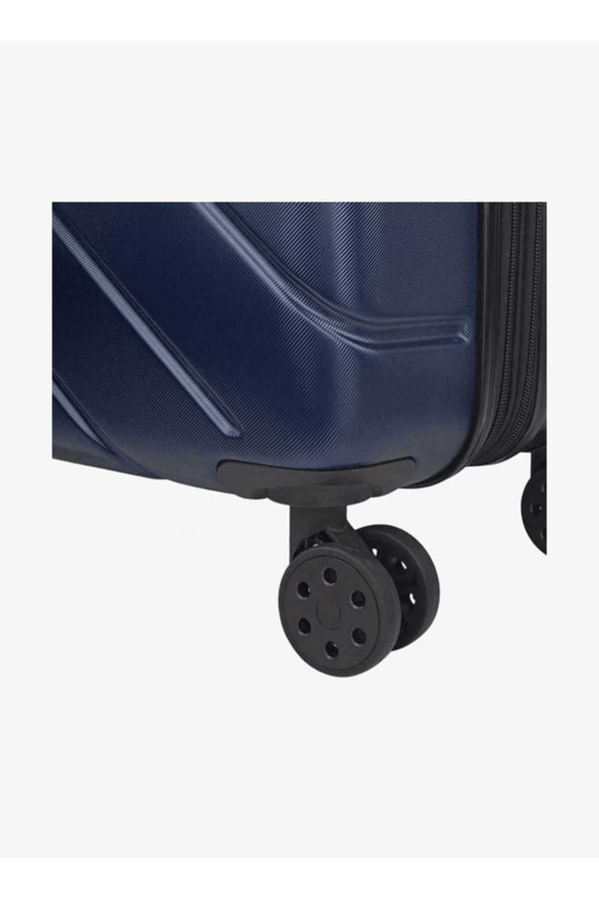 Dkny-Textured Hardcase Trolley Bag With Retractable Handle 24''-m - Check-in 5
