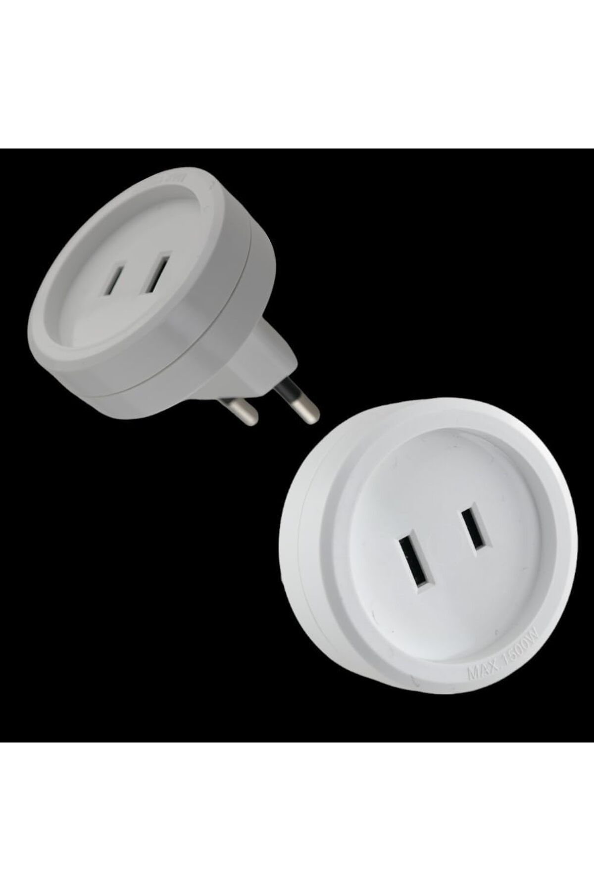 STOREMAX jvnnastore Türk Fişi - Amerikan Tip Fişe Çevirici Seyahat Adaptörü Amerika Fişi Priz Dönüş