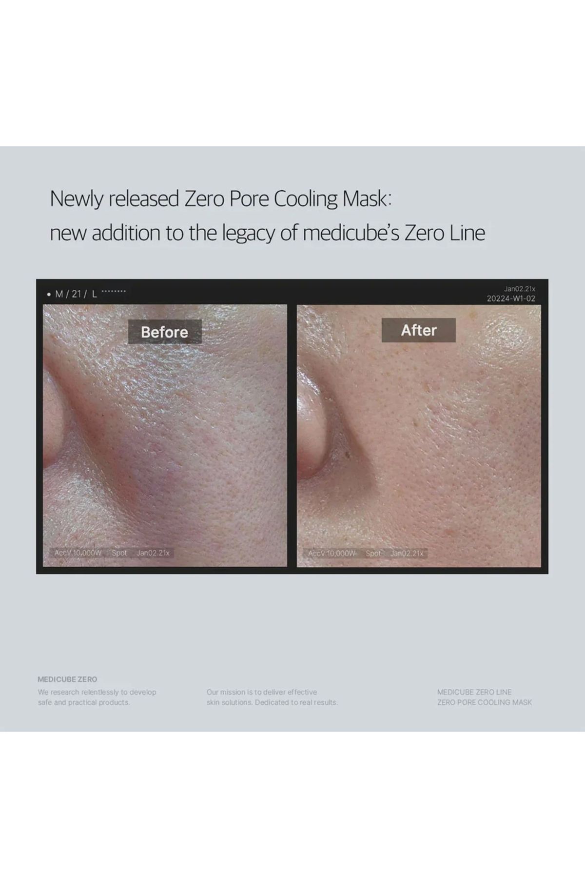 ماسک صورت خنک کننده منافذ صفر مراقبت NIACINAMIDE INFUSEED برای هیدراتاسیون و کنترل سبوم Medicube