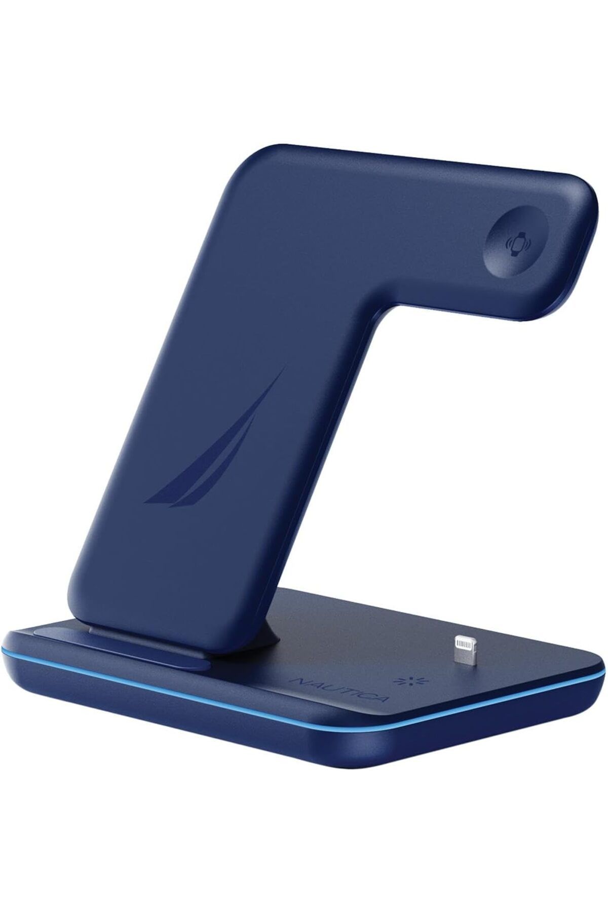 STOREMAX daiviolastore CH400 3'in 1 Kablosuz 15W Hızlı Şarj istasyonu MagSafe Uyumlu Navy DLStore 990396