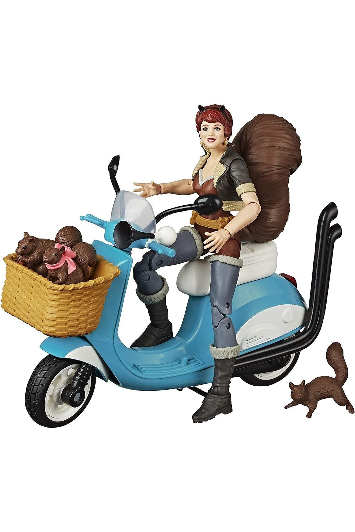 STOREMAX htpshopmx Marvel Legends Squirrel Girl on Scooter Aksiyon Figür Seti str http 1092444