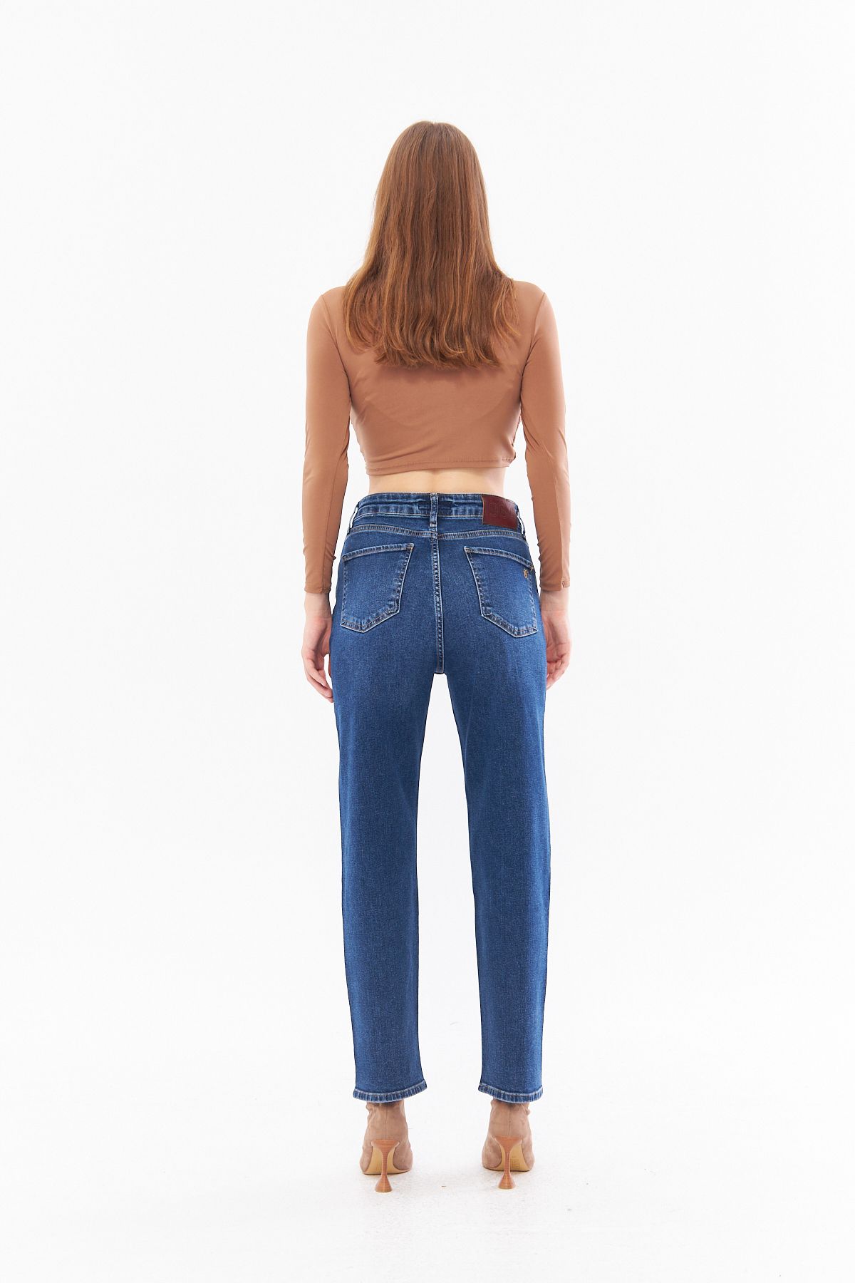 cracpot-Pantaloni de damă cu talie înaltă, elastici, obișnuiți, confortabili și eleganti 7
