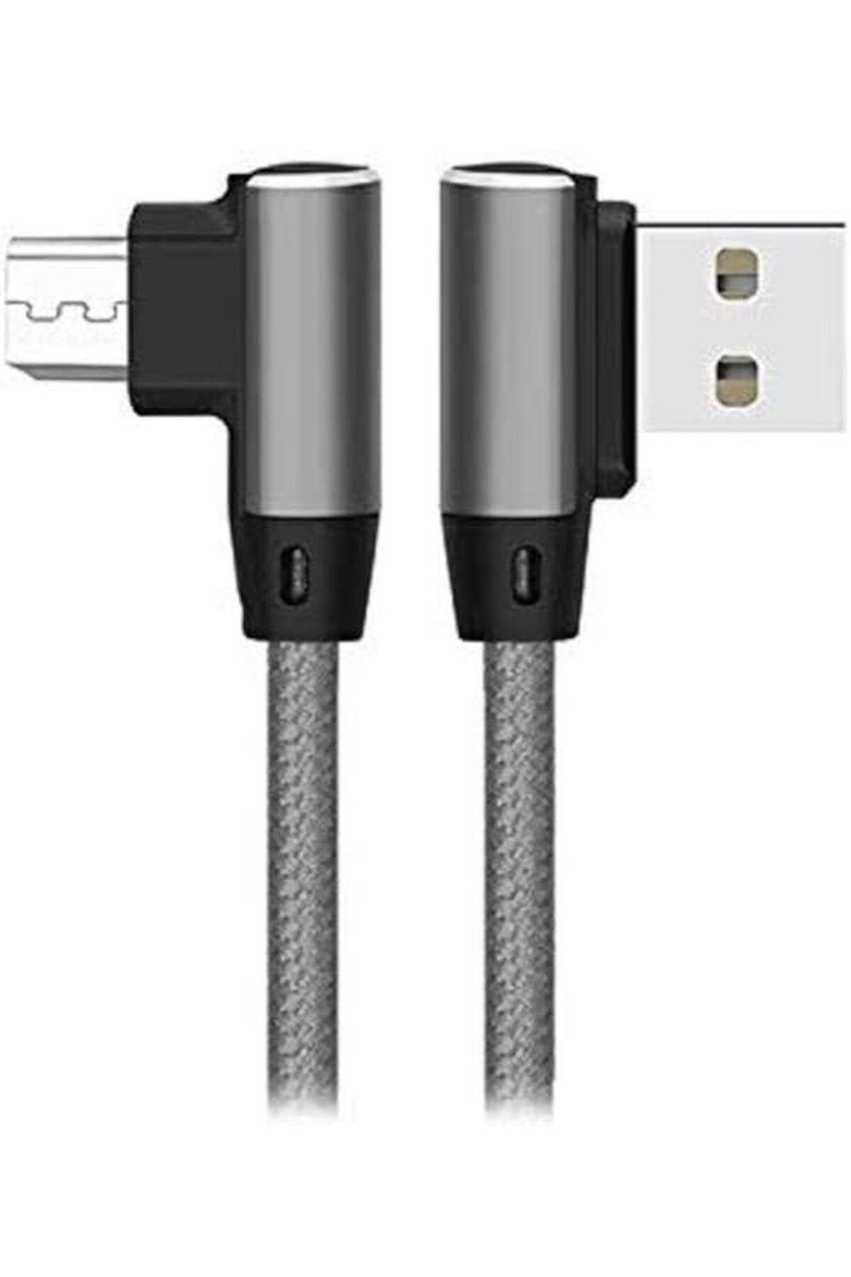 STOREMAX htpshopmx SW-C555 1M 3A Micro Gri Kılıflı Metal -L- Kablo str http 1092444
