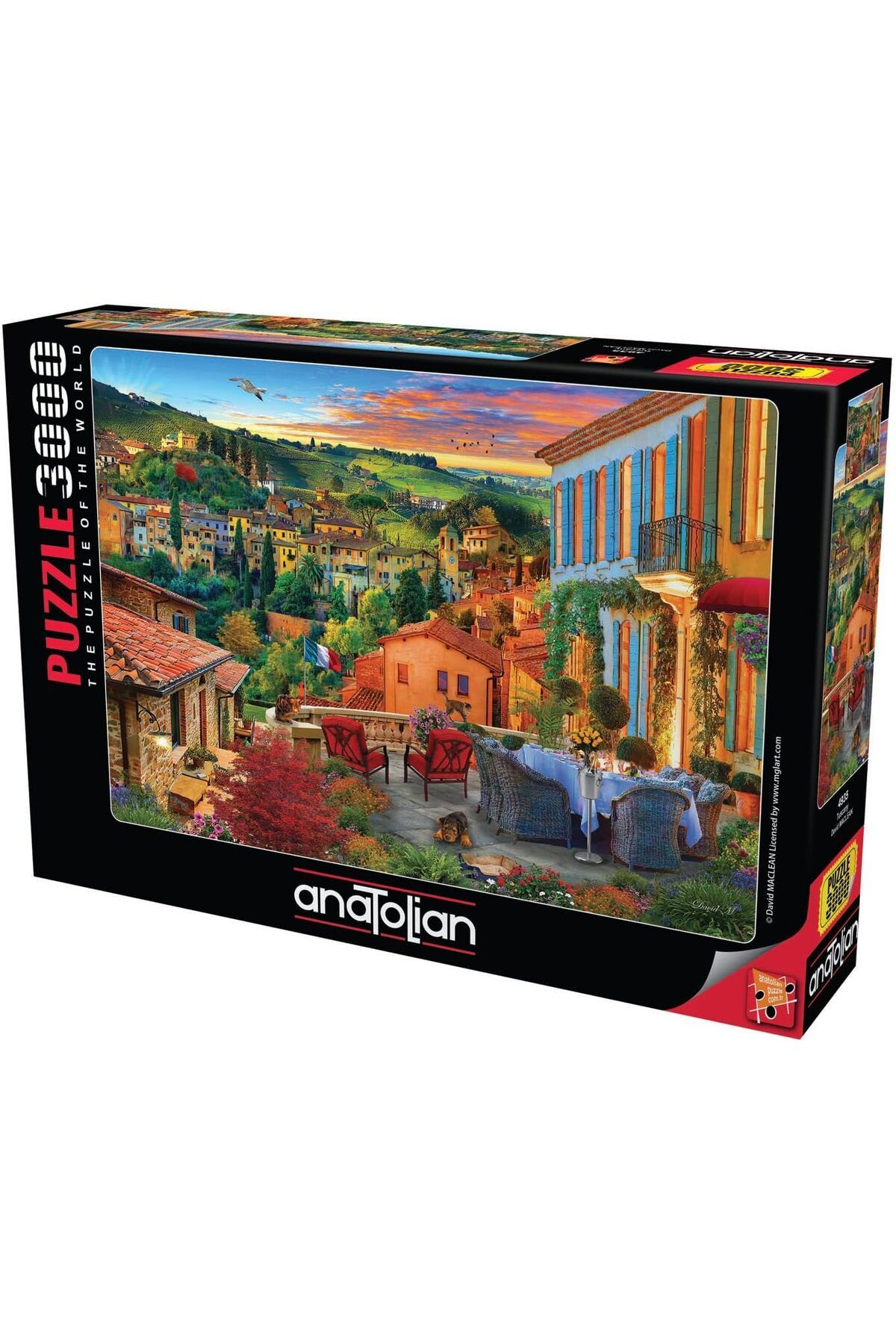 STOREMAX lvnmblya Puzzle - Tuscany / 3000 Parça Puzzle, #4935 Shop Deesing 224120