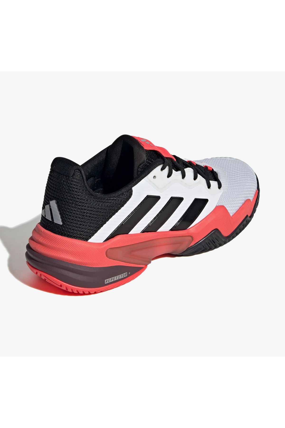 adidas-Barricade 13 Men's White Tennis Shoes 3
