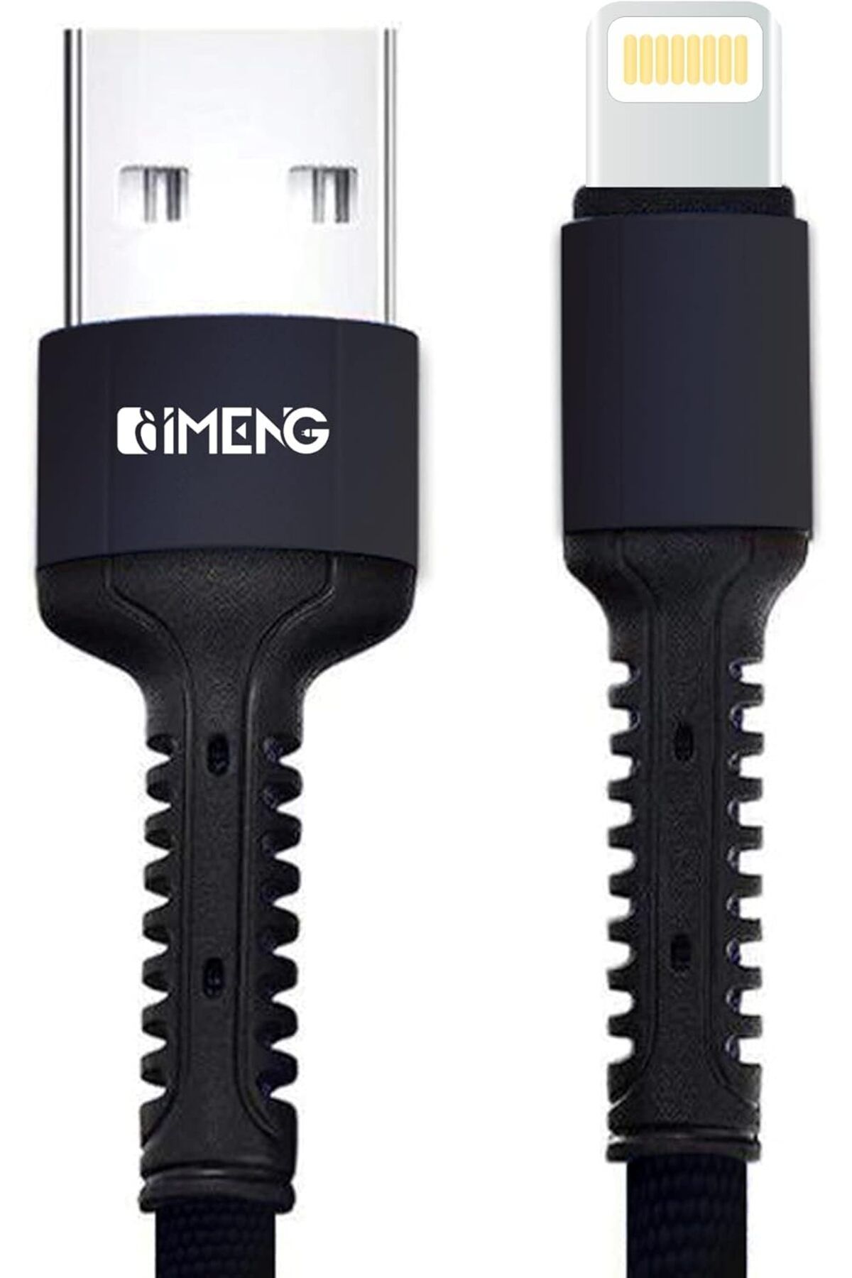 STOREMAX htpshopmx 3A UsbA to Lightning Pro Braided Data ve Hızlı Şarj Kablosu Siyah str http 1092444