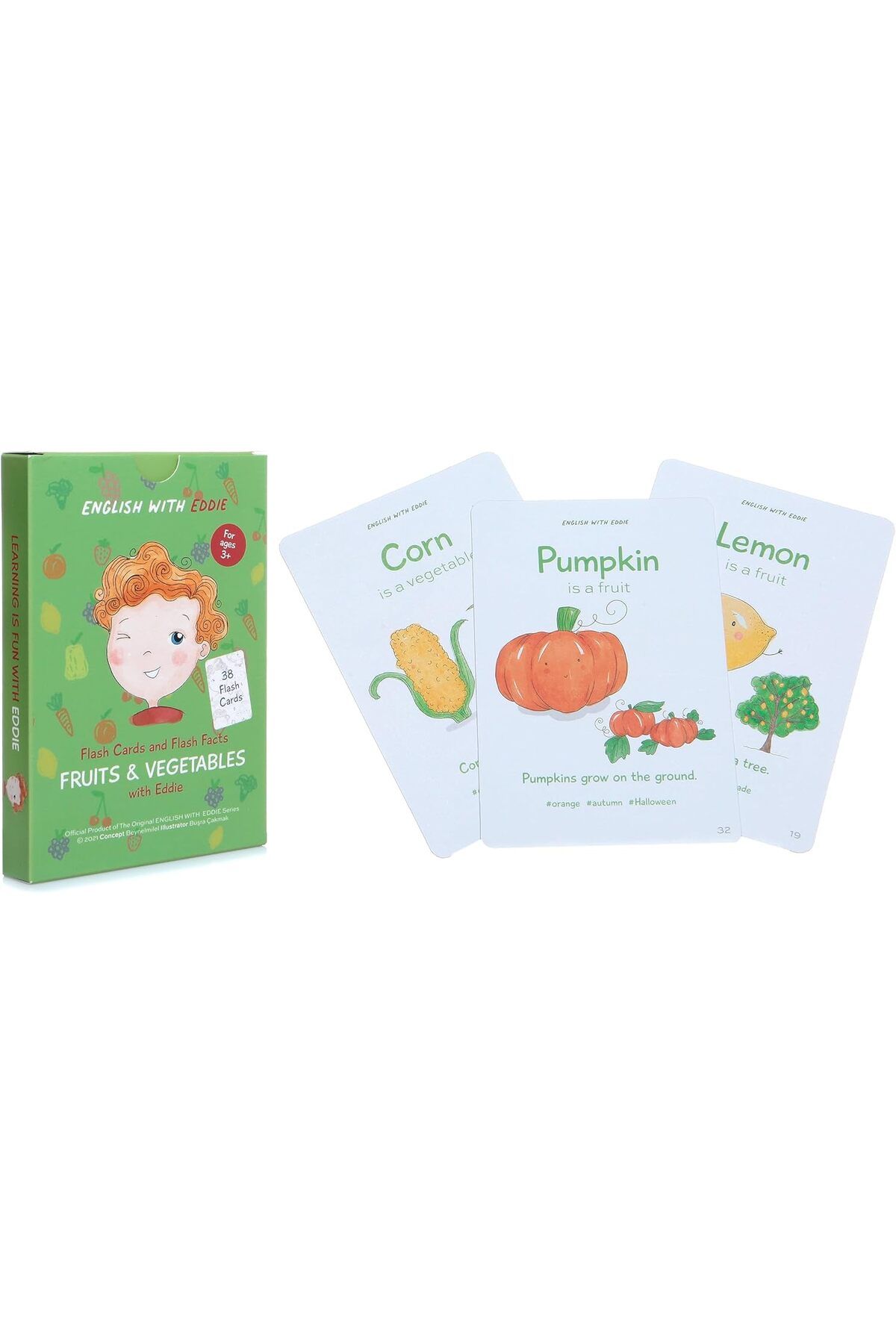 STOREMAX htpshopmx Cards and Flash Facts FRUITS & VEGETABLES with Eddie str http 1092444