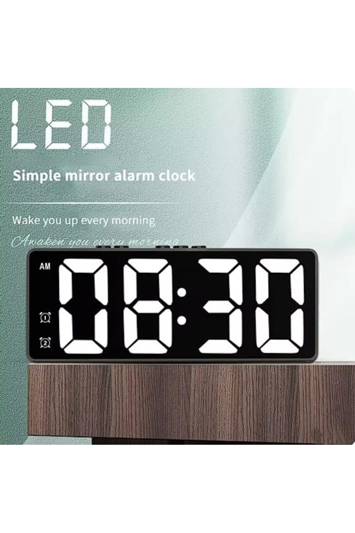 yenibagshop ve alarm ertelemeli masaüstü saat derece