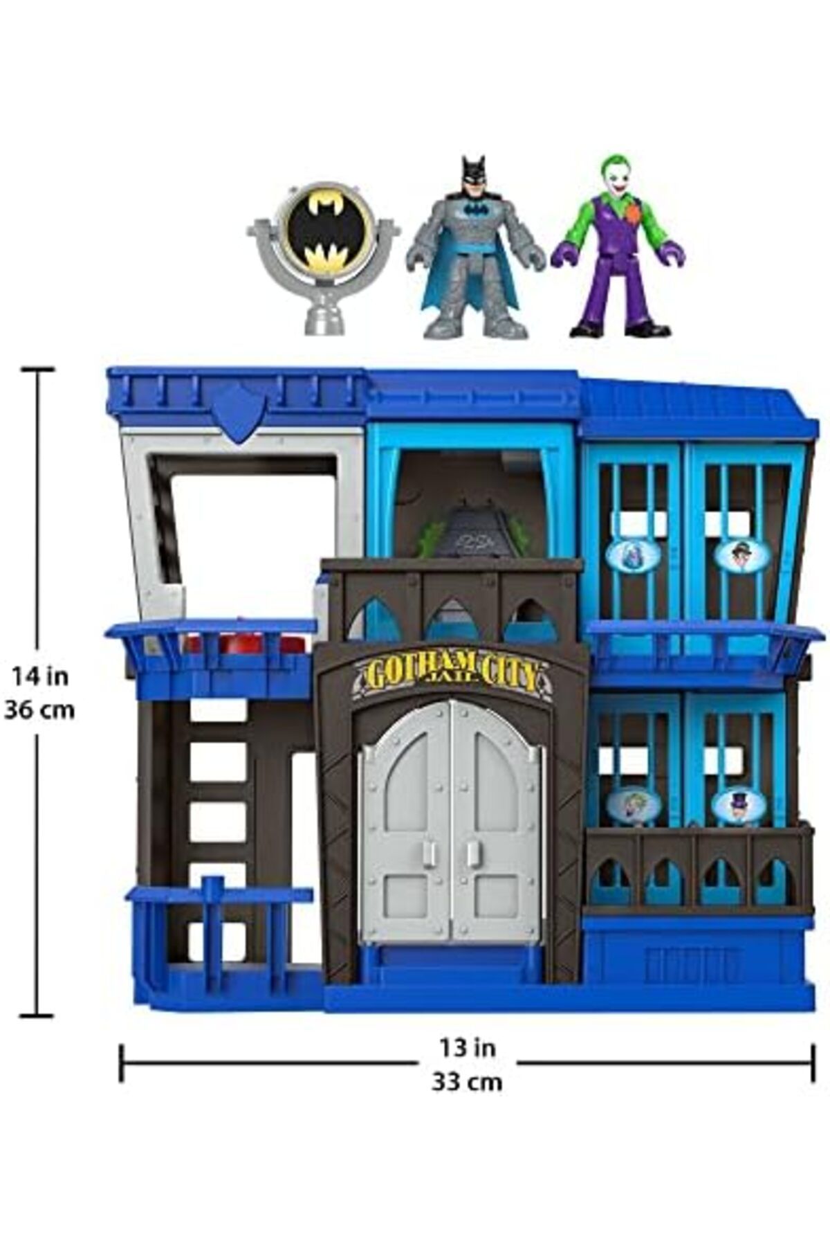 STOREMAX Gotham City Hapishanesi, Batman ve figürlü