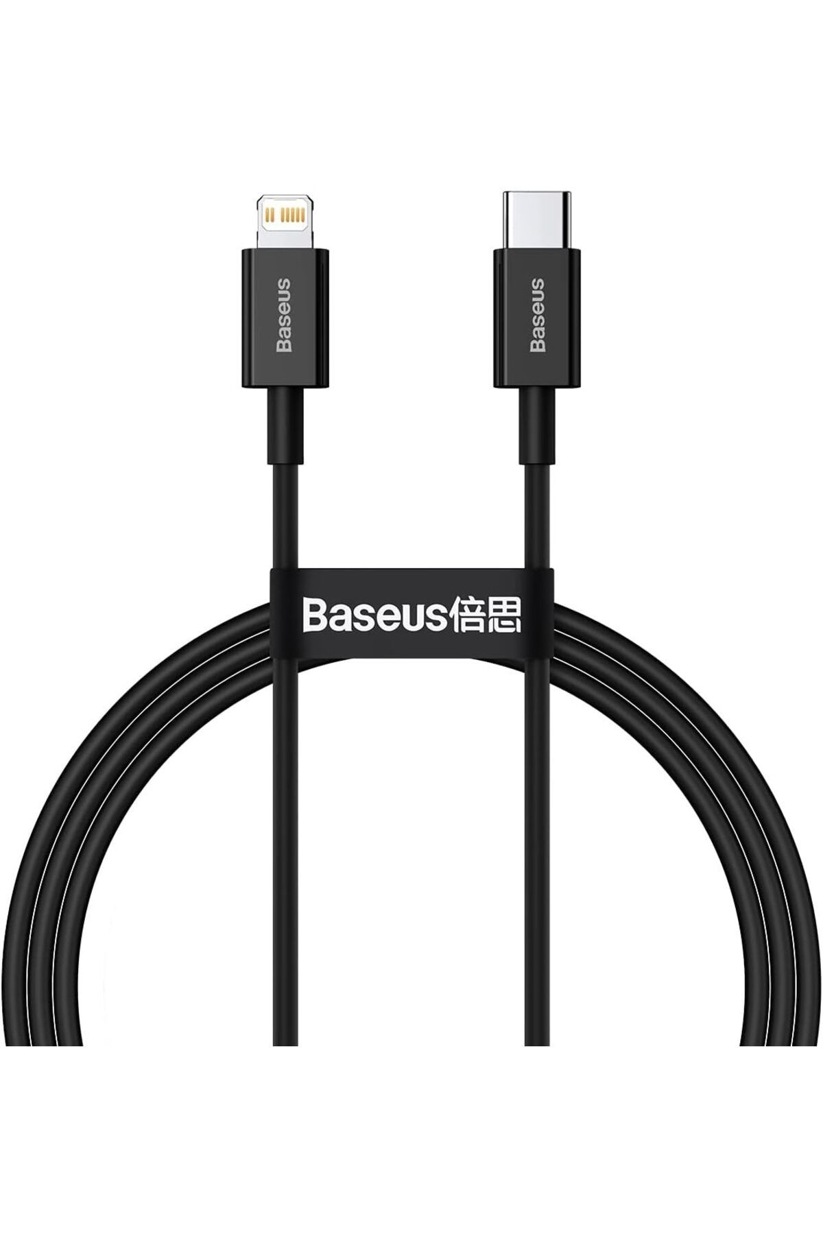 yenibagshop Superior 20W 100 cm Type-C to Lightning Şarj Kablosu Siyah