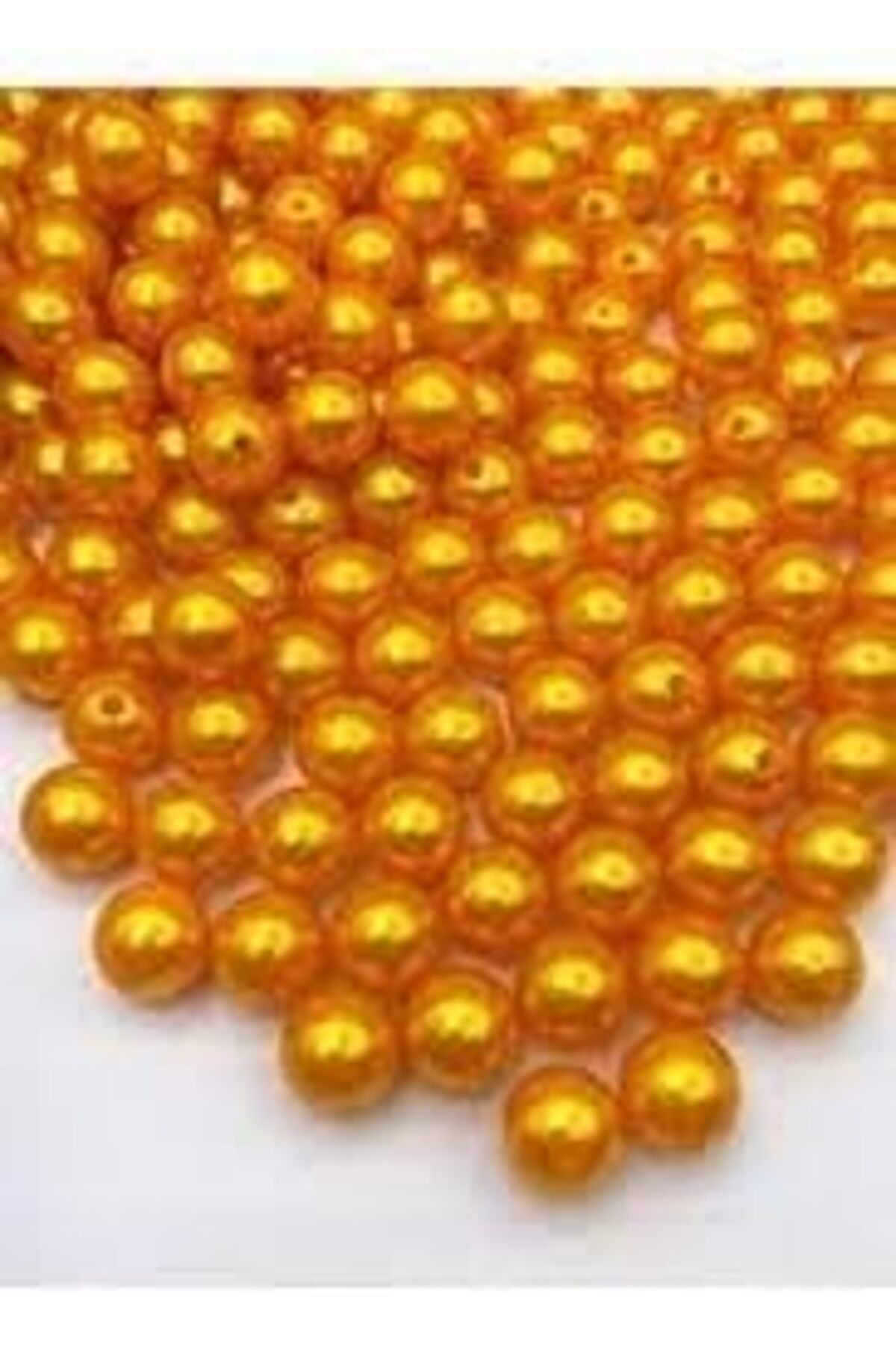STOREMAX dlshop Marifetlerim - Turuncu inci Boncuk 7 mm star 990396
