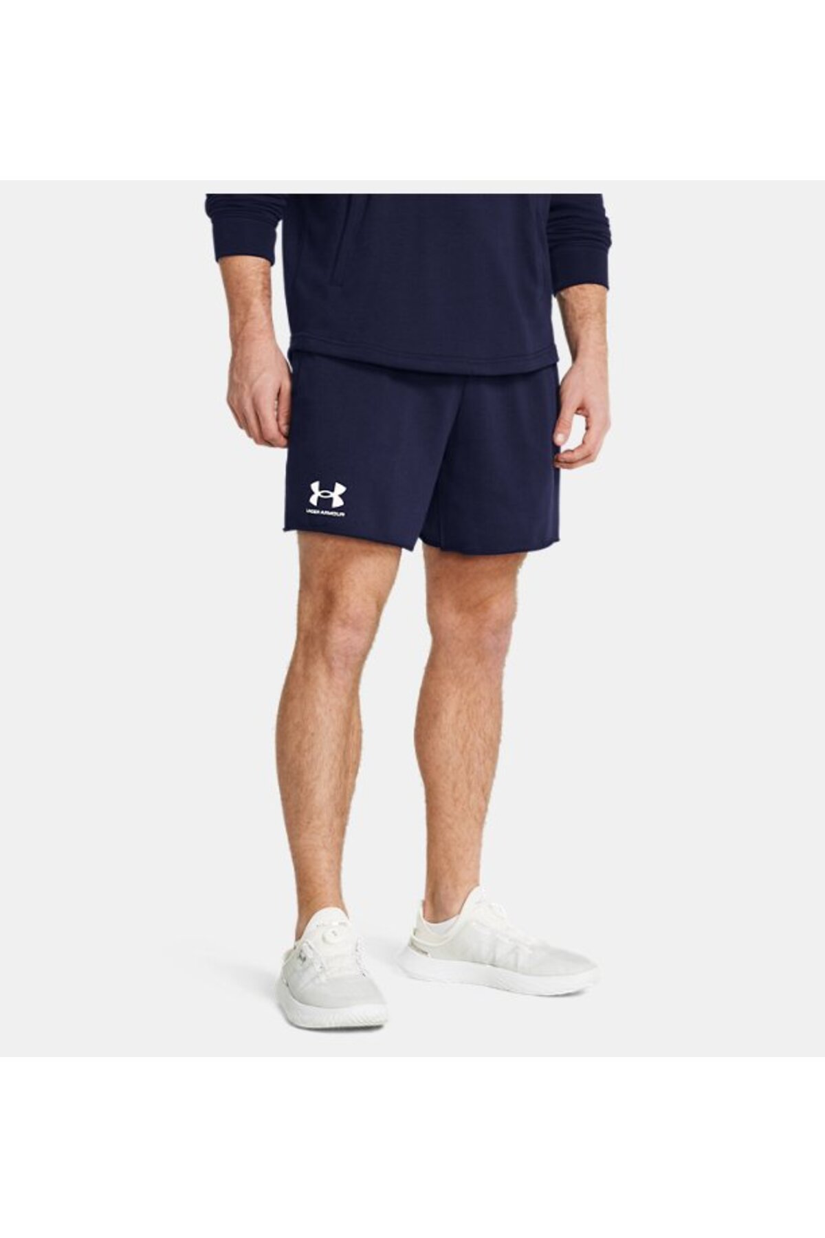 آندر آرمور شلوارک مردانه UA Rival Terry سایز ۶ اینچ، کد ۱۳۸۲۴۲۷-۴۱۰