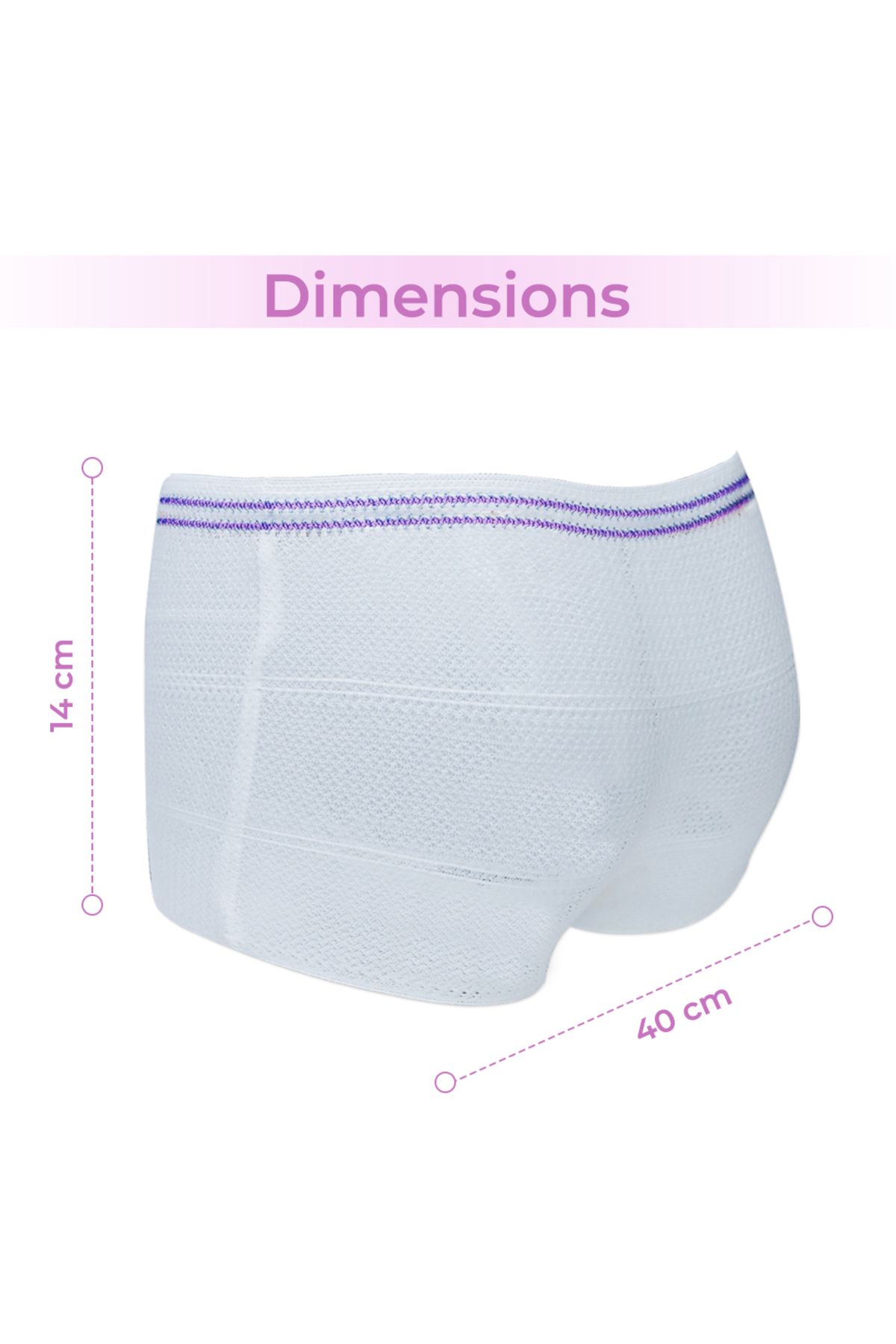 Sunveno-Postpartum Mesh Underwear (2 Pieces) - L Size 8