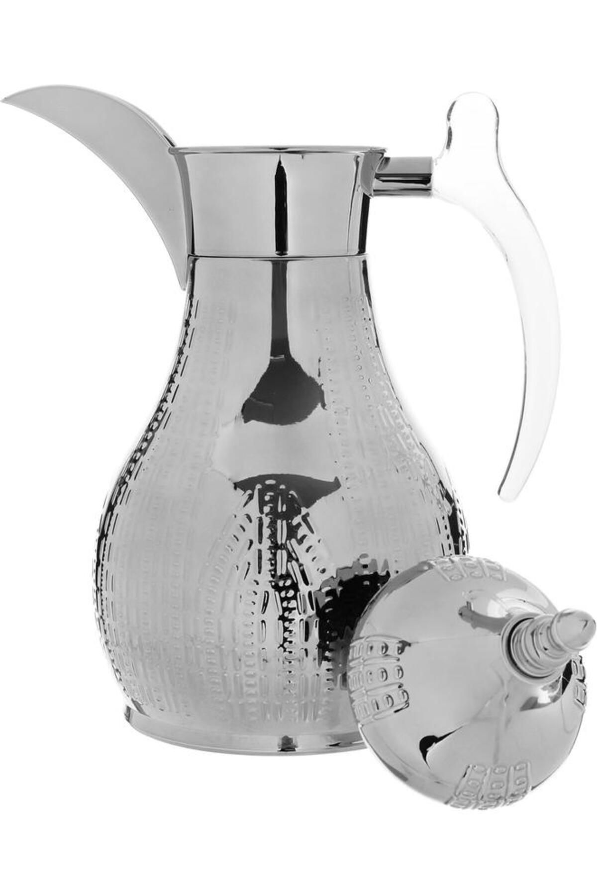 ALSAIF-Steel Haila Thermos 1 Liter Silver 4