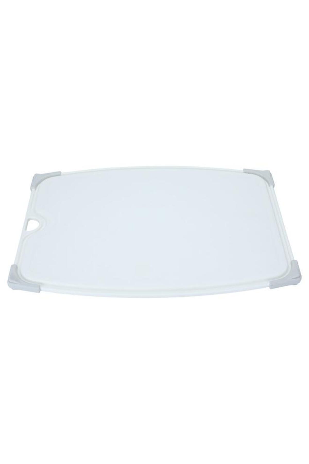 ALSAIF-Plastic Cutting Board 42X32X1.3 Cm Rectangle Large White 3
