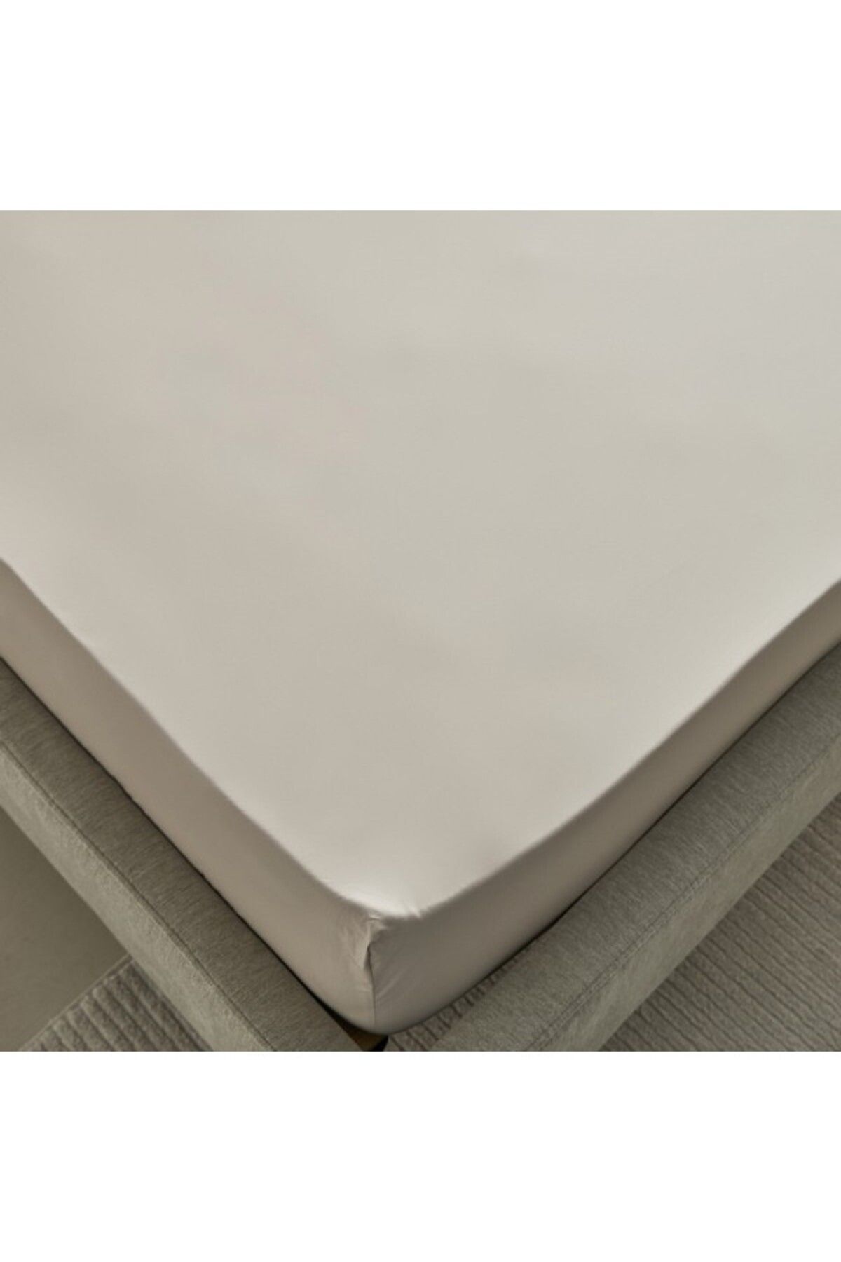 Home Box-Purely-percale 300TC Double Fitted Sheet 140x200+40 cm 4