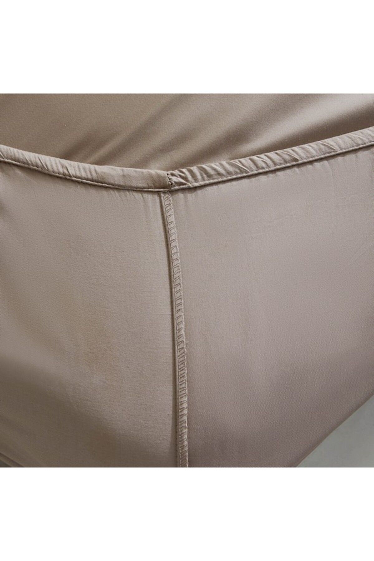 Home Box-Opulent Luxe Solid Cotton Super King Fitted Sheet 200x200+40 cm 5