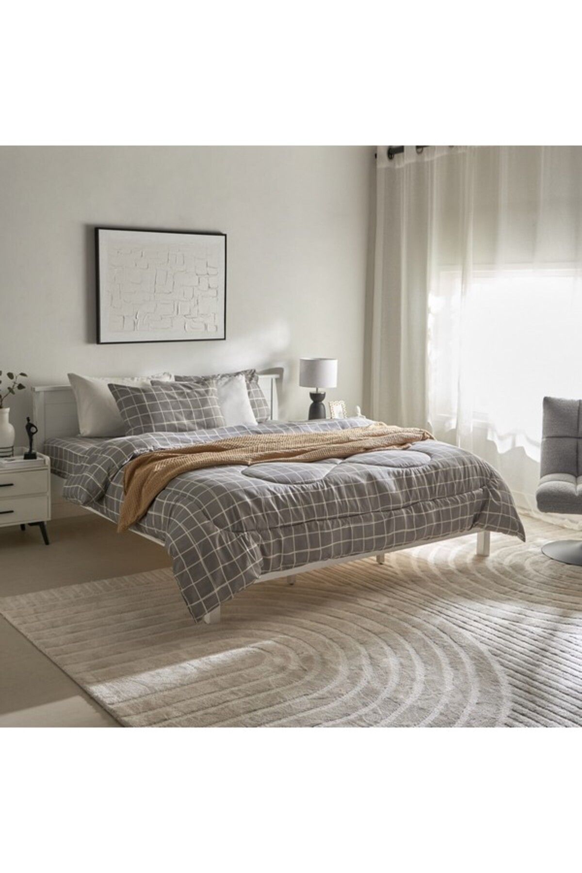 Home Box-Matrix Acron Microfibre King Comforter 220x240 cm 5