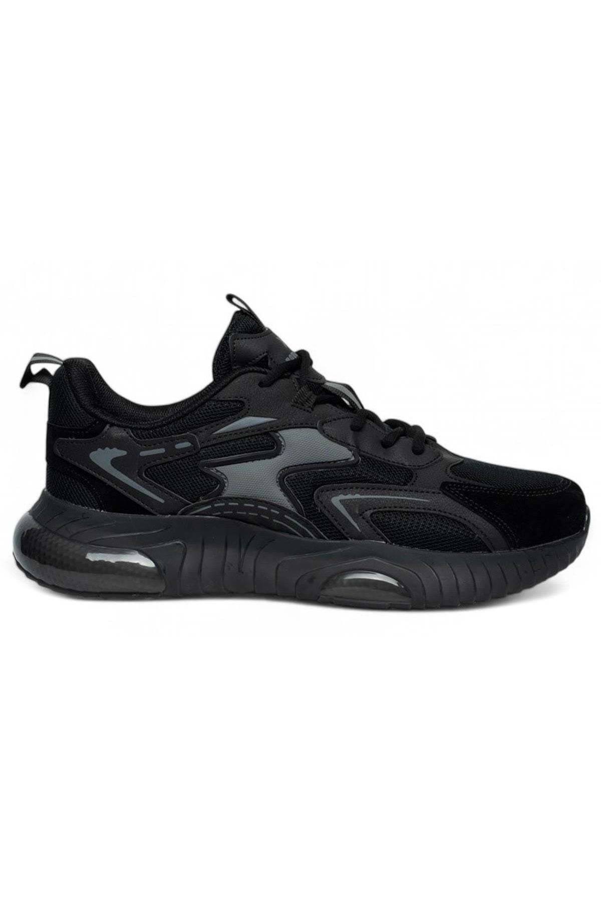 Kids Club Shoes Boulder 1774 Boos Ortopedik Erkek Spor Ayakkabı SİYAH
