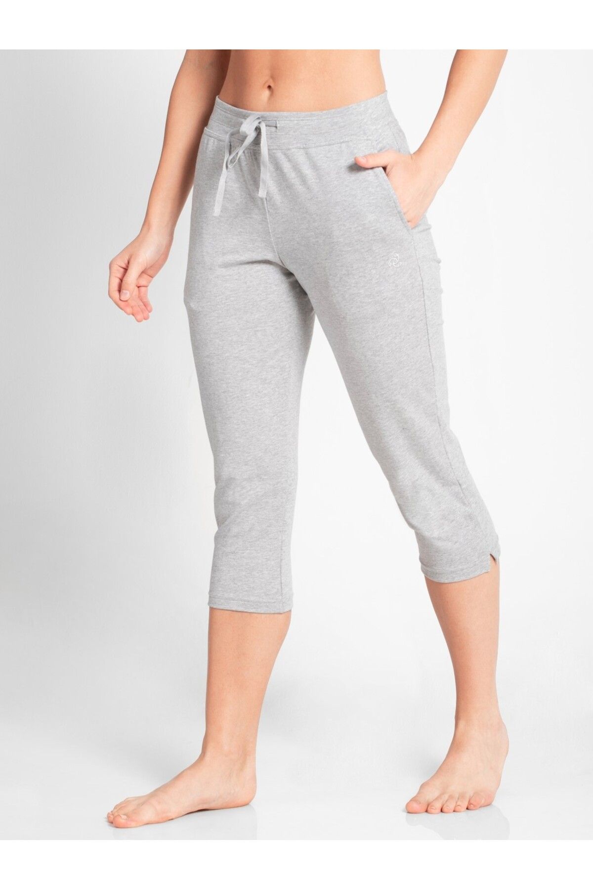 JOCKEY-24X7 Capri Pants 1300-01 Gray 2