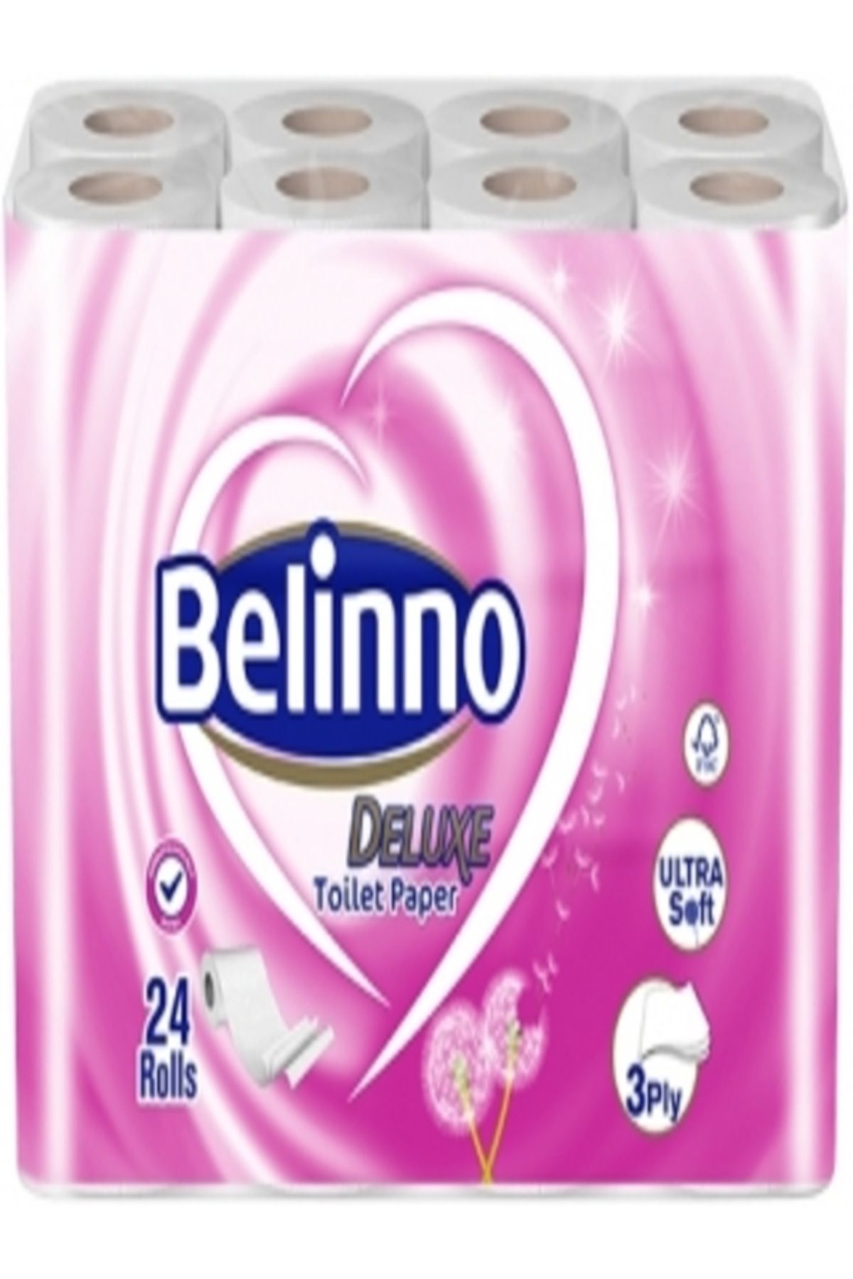 BELİNNO 24 LÜ 3 KATLI TUVALET KAĞIDI