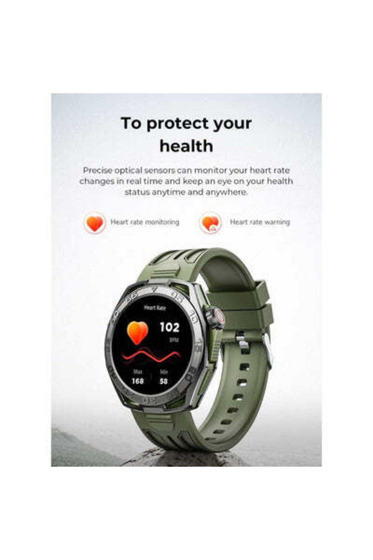 telux-VITAL Smart Calling Watch with 1.43” AMOLED Display, 2 Strap & AI Voice Assistant, Blue 4
