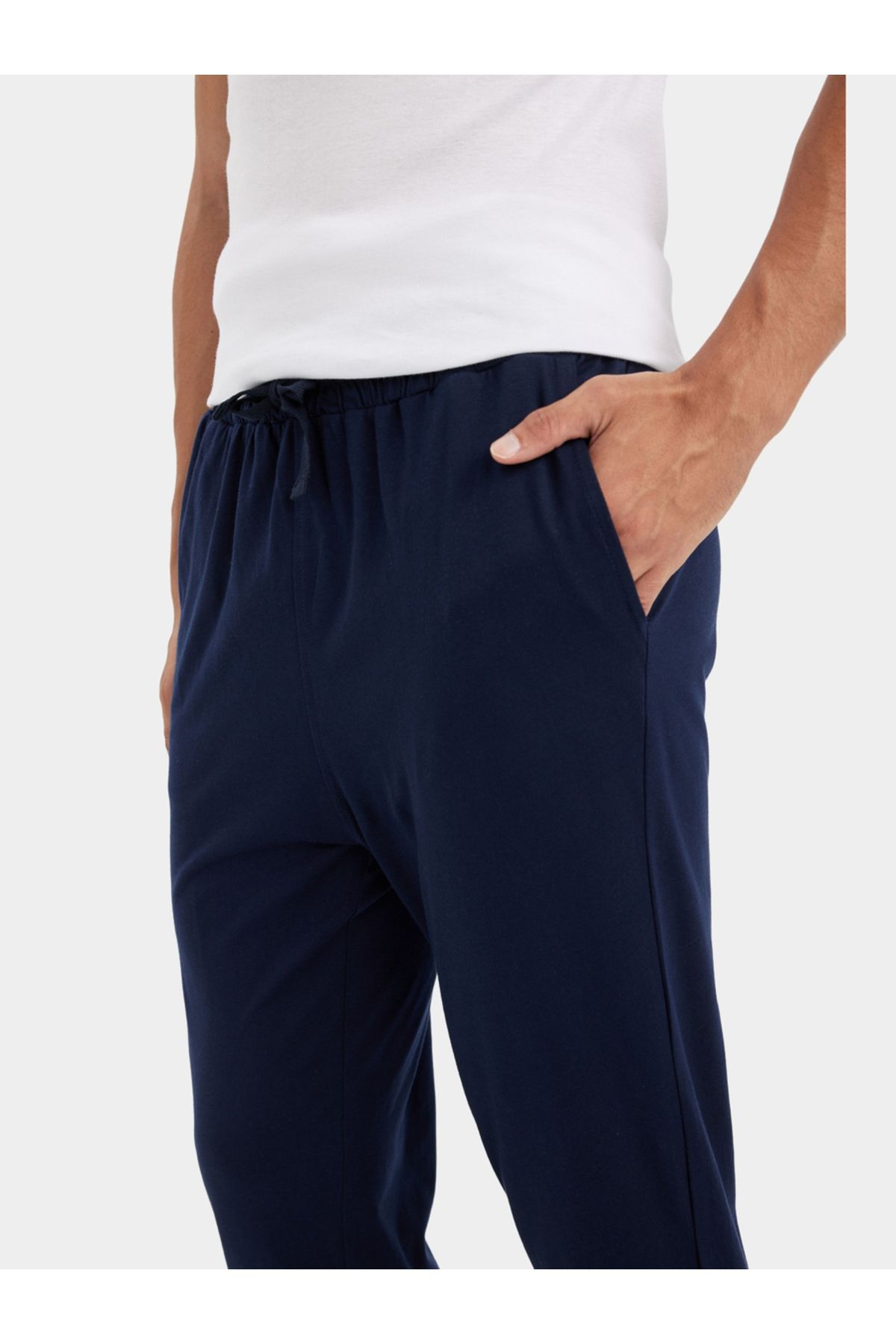 DeFacto-Regular Fit Drawstring Joggers with Pockets 6
