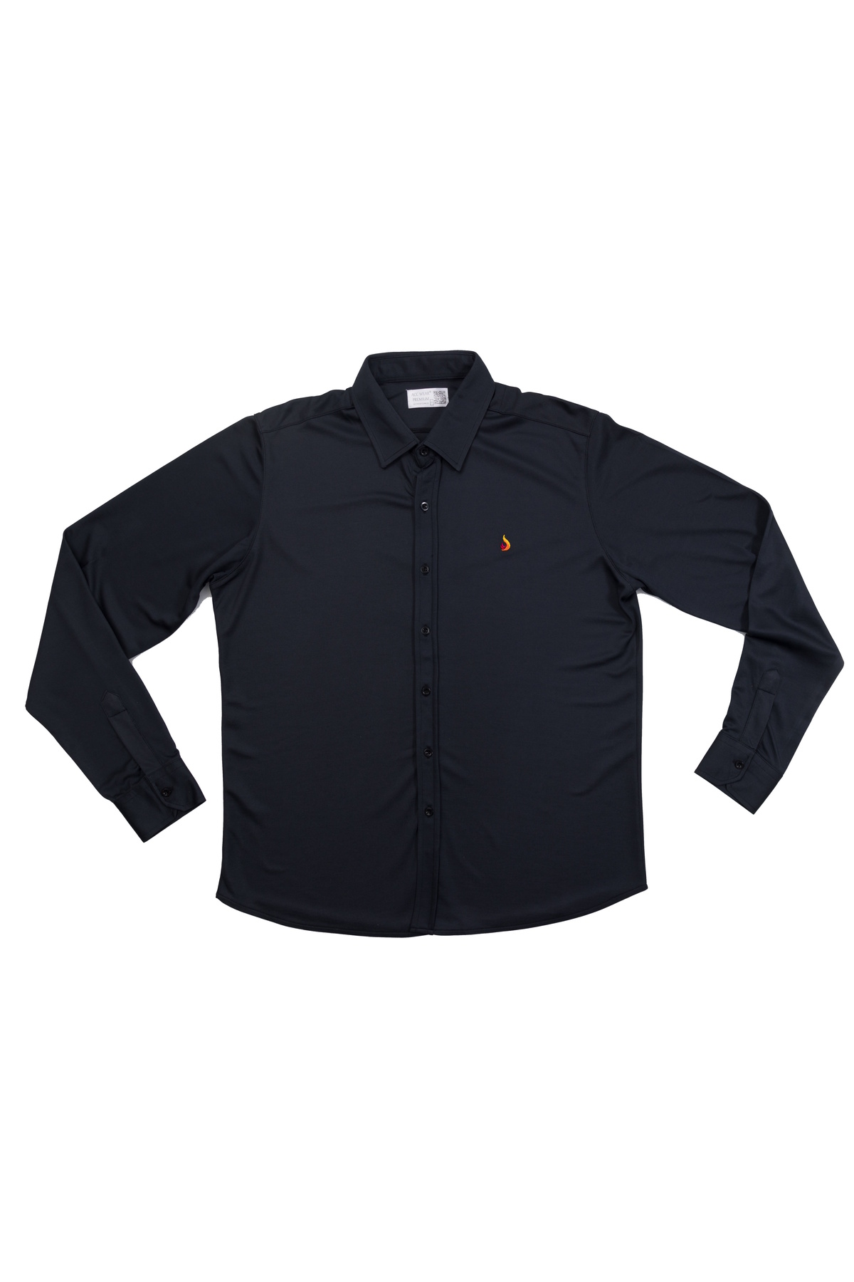 ACC WEAR Premium Uzun Manşet Kol Gömlek Antrasit görsel 6