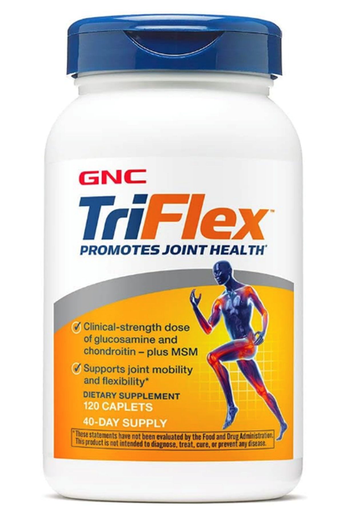 GNC Mega GNC TriFlex Targeted Joint, Bone & Cartilage Health with Glucosamine Chondroitin & MSM Support Mob