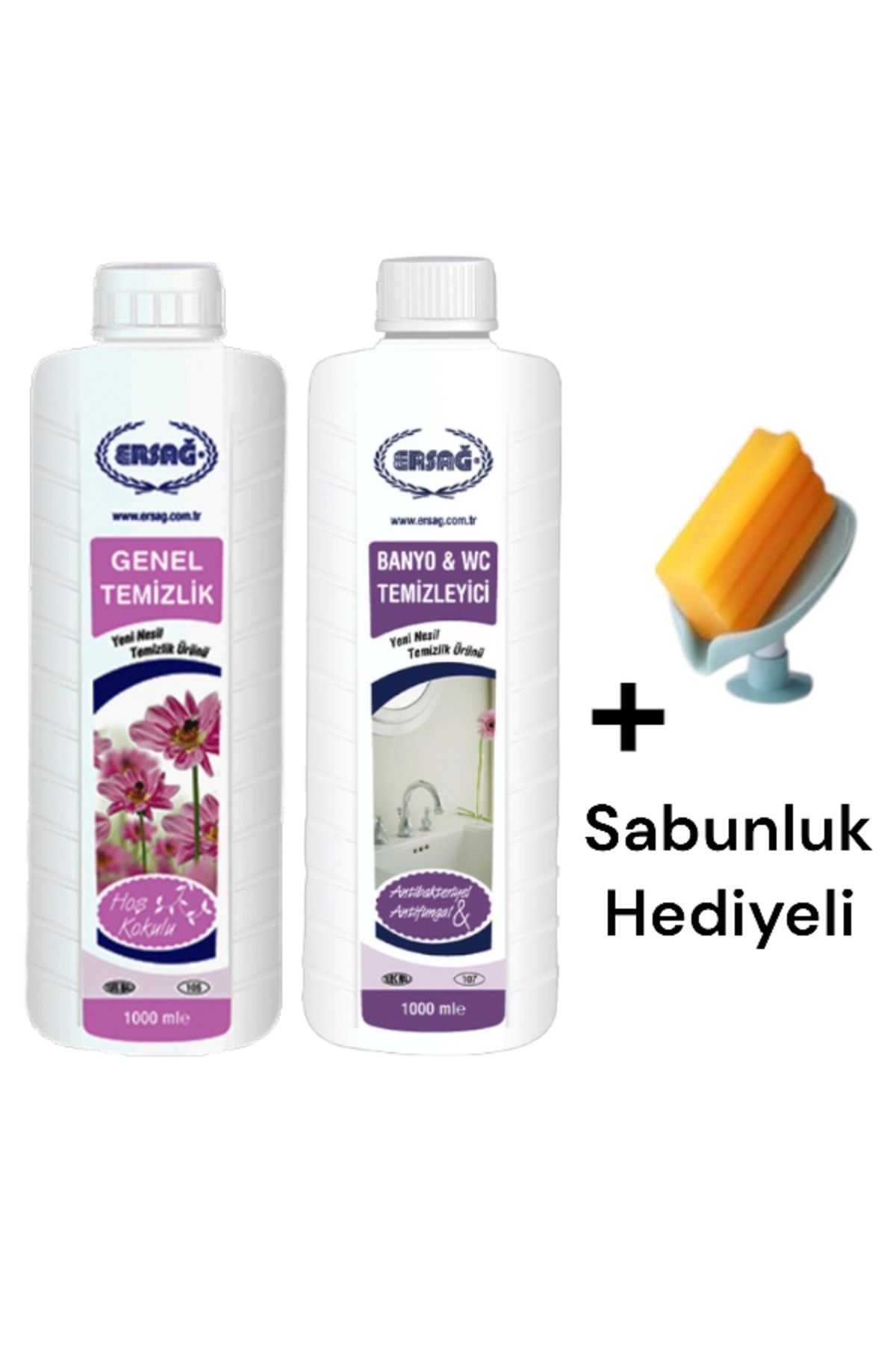 Ersağ Genel Temizlik 1000 ML -Banyo Wc Temizleyici 1000 ML