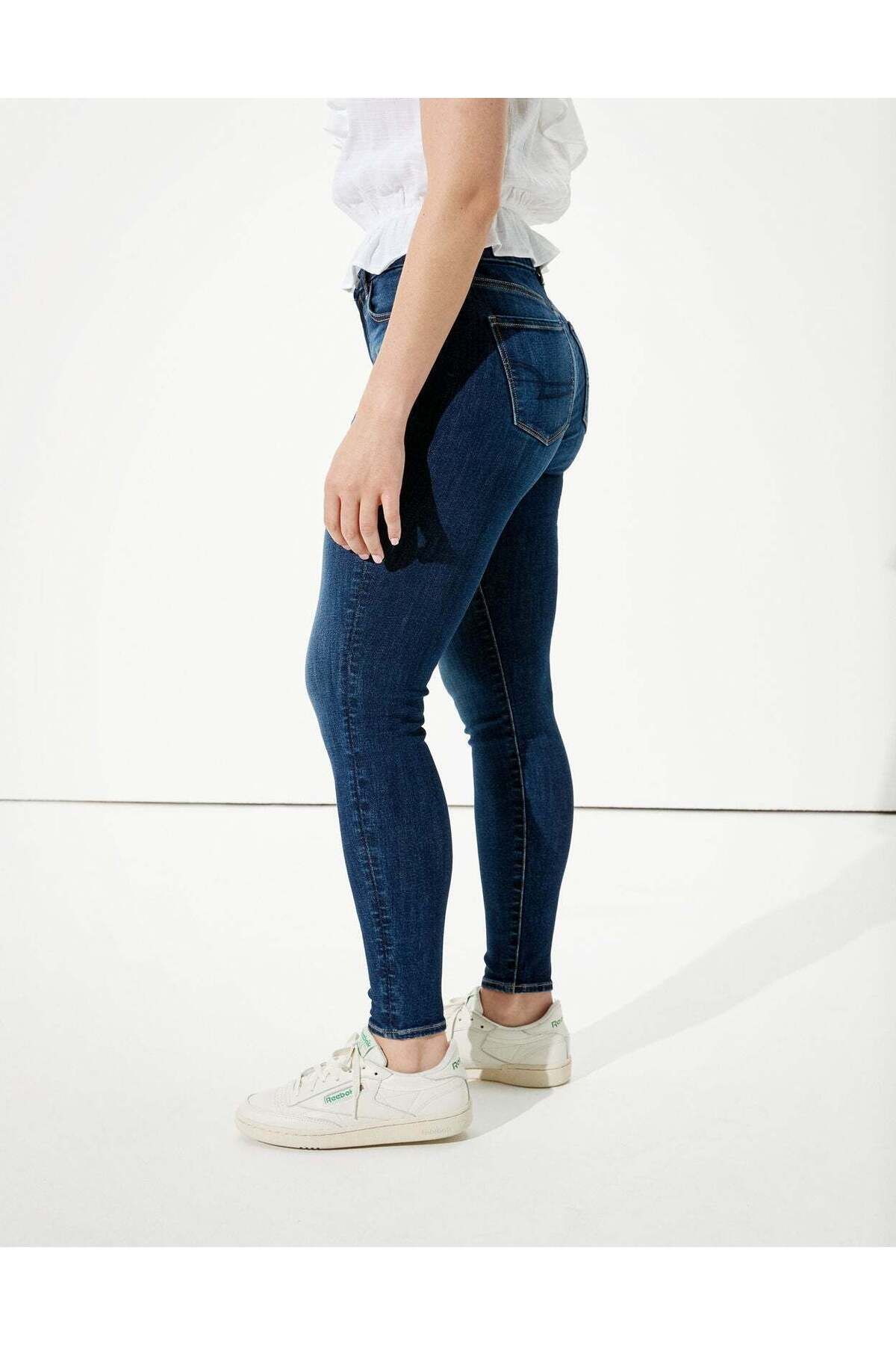 AMERICAN EAGLE-بنطلون جينز AE Ne(x)t Level Curvy 3