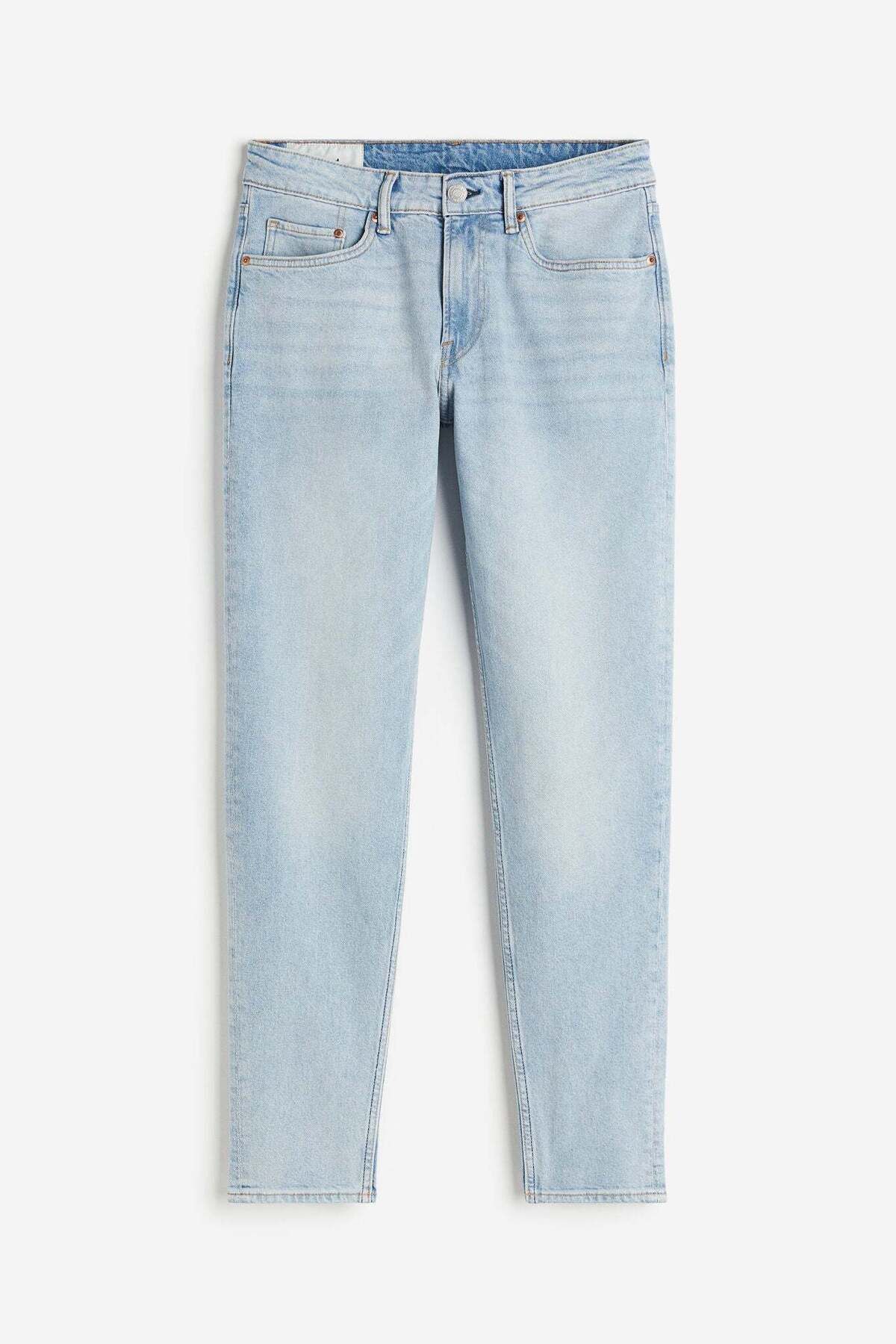 H&M-بنطال جينز ضيق عادي 5