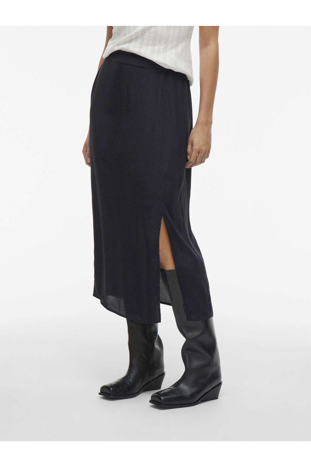 VILA-Midirock High Waist 7