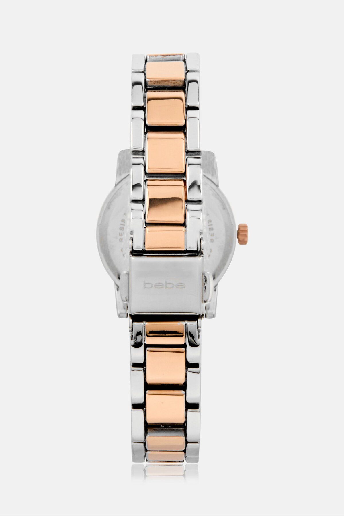 Bebe-Women BB4748LA/05M Round Watch 23mm, Silver/Rose Gold 3