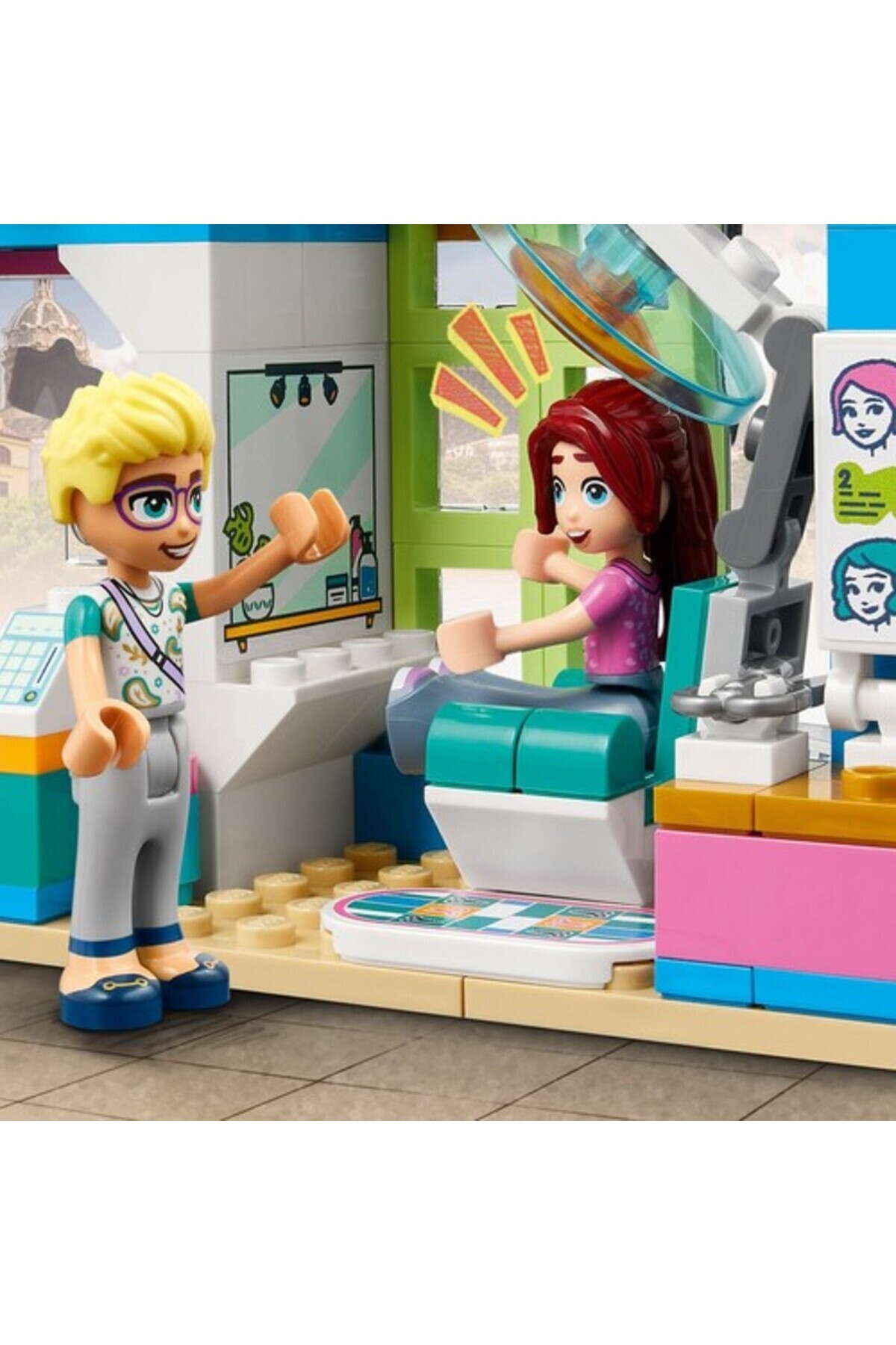 سالن مو فرندز ® ۴۱۷۴۳ – مجموعه ساختنی اسباب‌بازی برای کودکان ۶ سال و بالاتر (۴۰۱ قطعه)