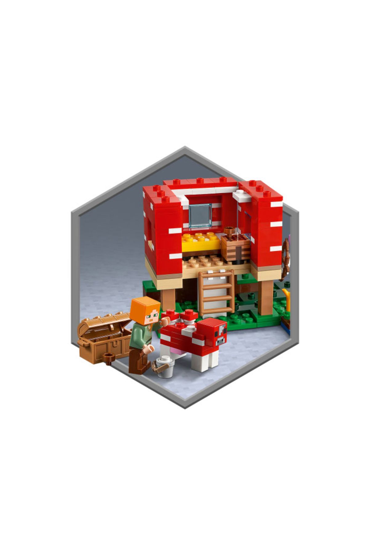 لگو مدل Minecraft® Mantar Evi 21179: مجموعه ساختنی با 272 قطعه برای 8 سال به بالا LEGO
