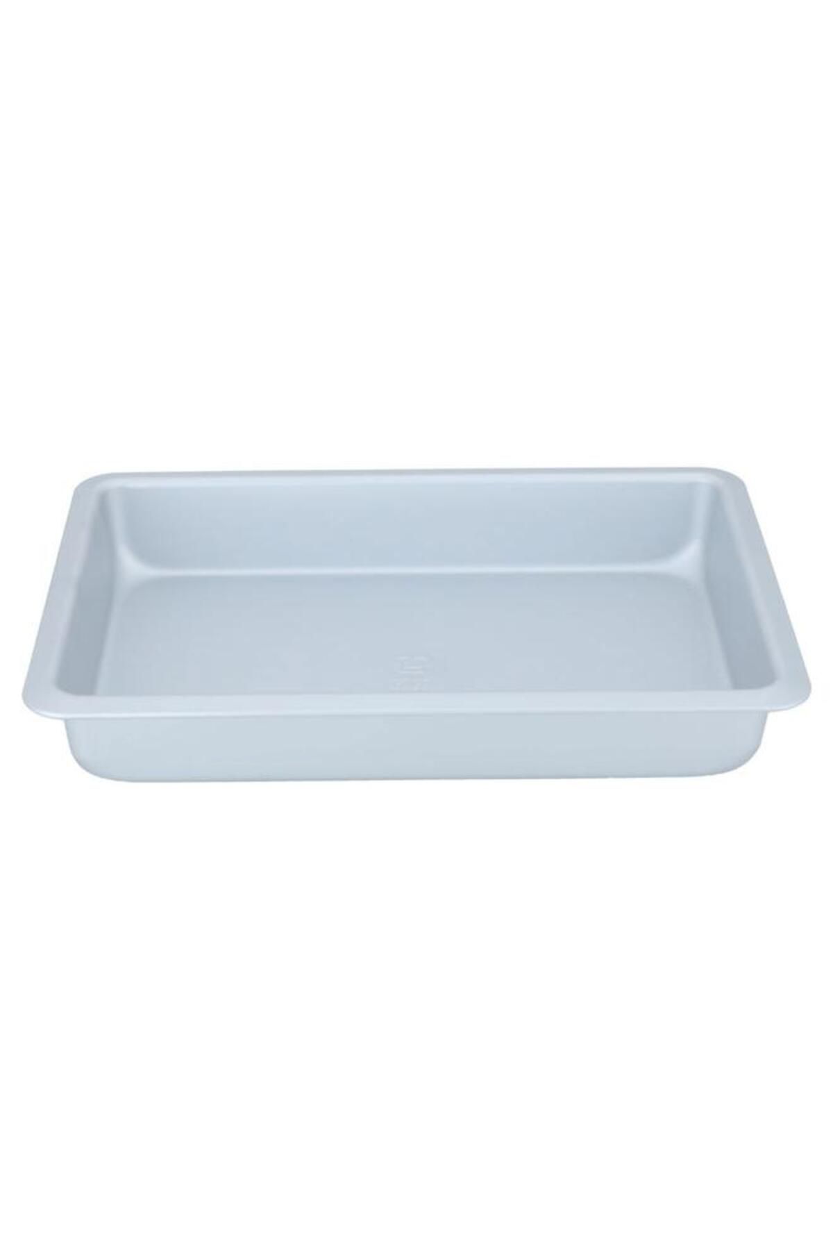 ALSAIF-Aluminum Oven Tray 6 X 26 X 37.8 Cm Rectangle Silver 1