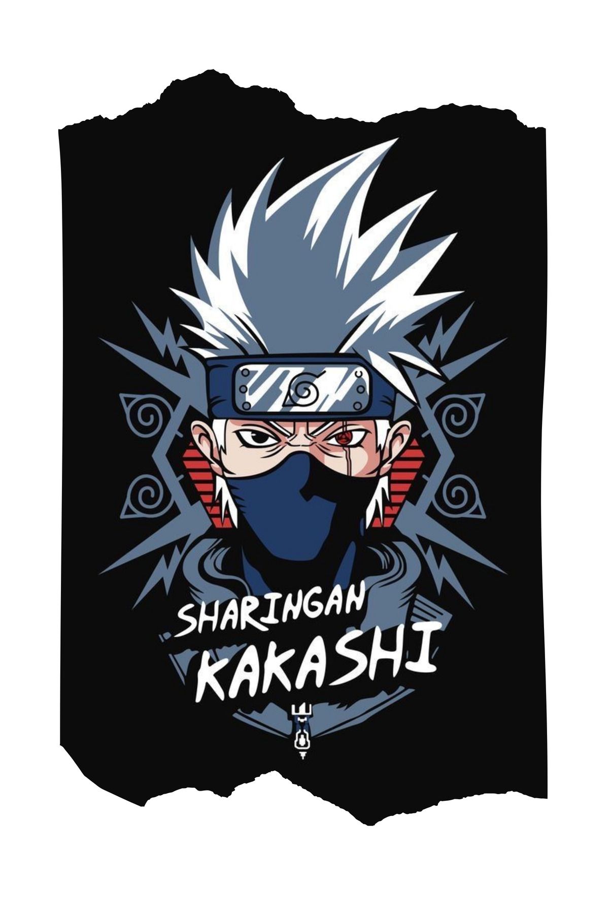 WHB KAKASHI - 25Cmx 30Cm Ütü Ile yapışan Tekstil DTF Baskı görseli