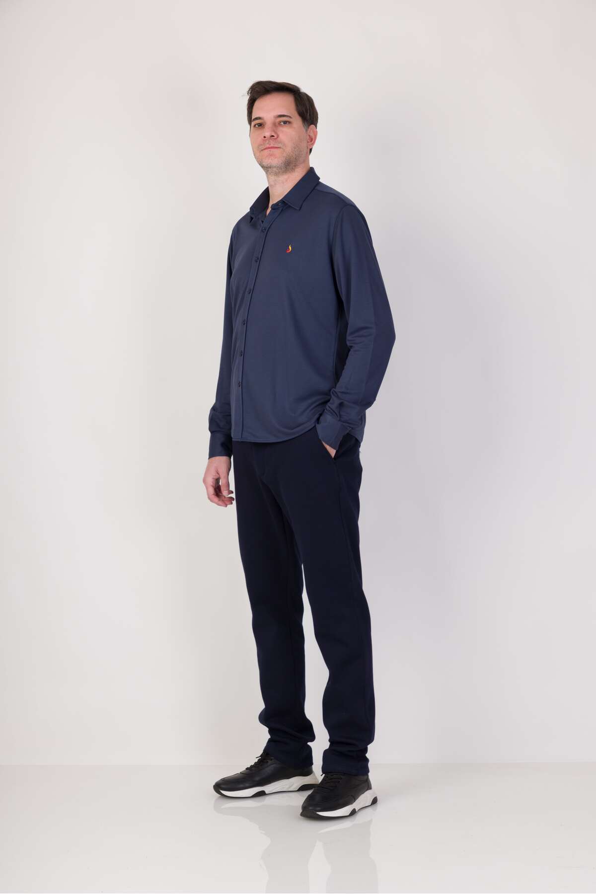 ACC WEAR Premium Uzun Manşet Kol Gömlek görsel 7