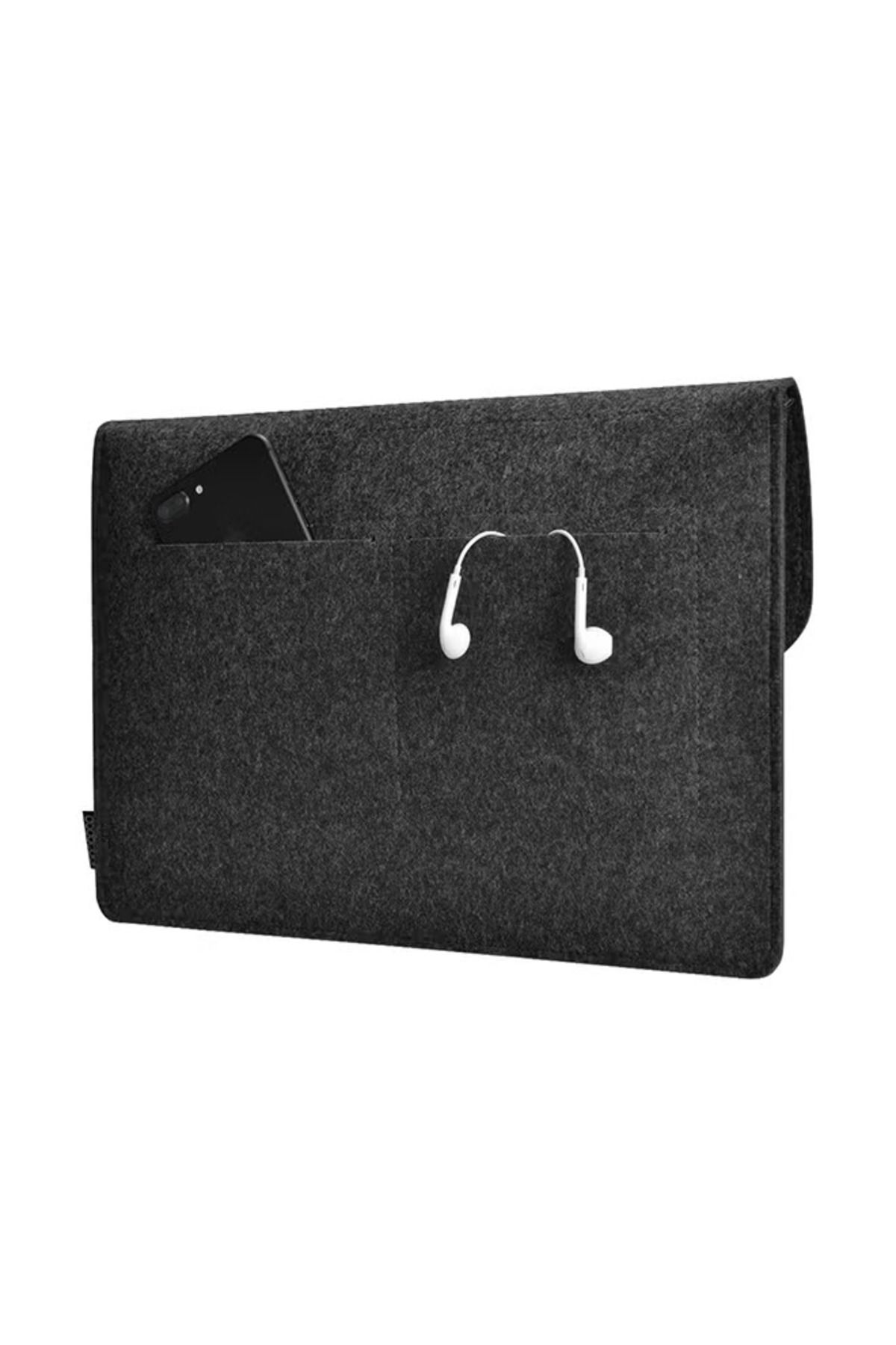 Primo Plus-Dark gray felt laptop bag 5