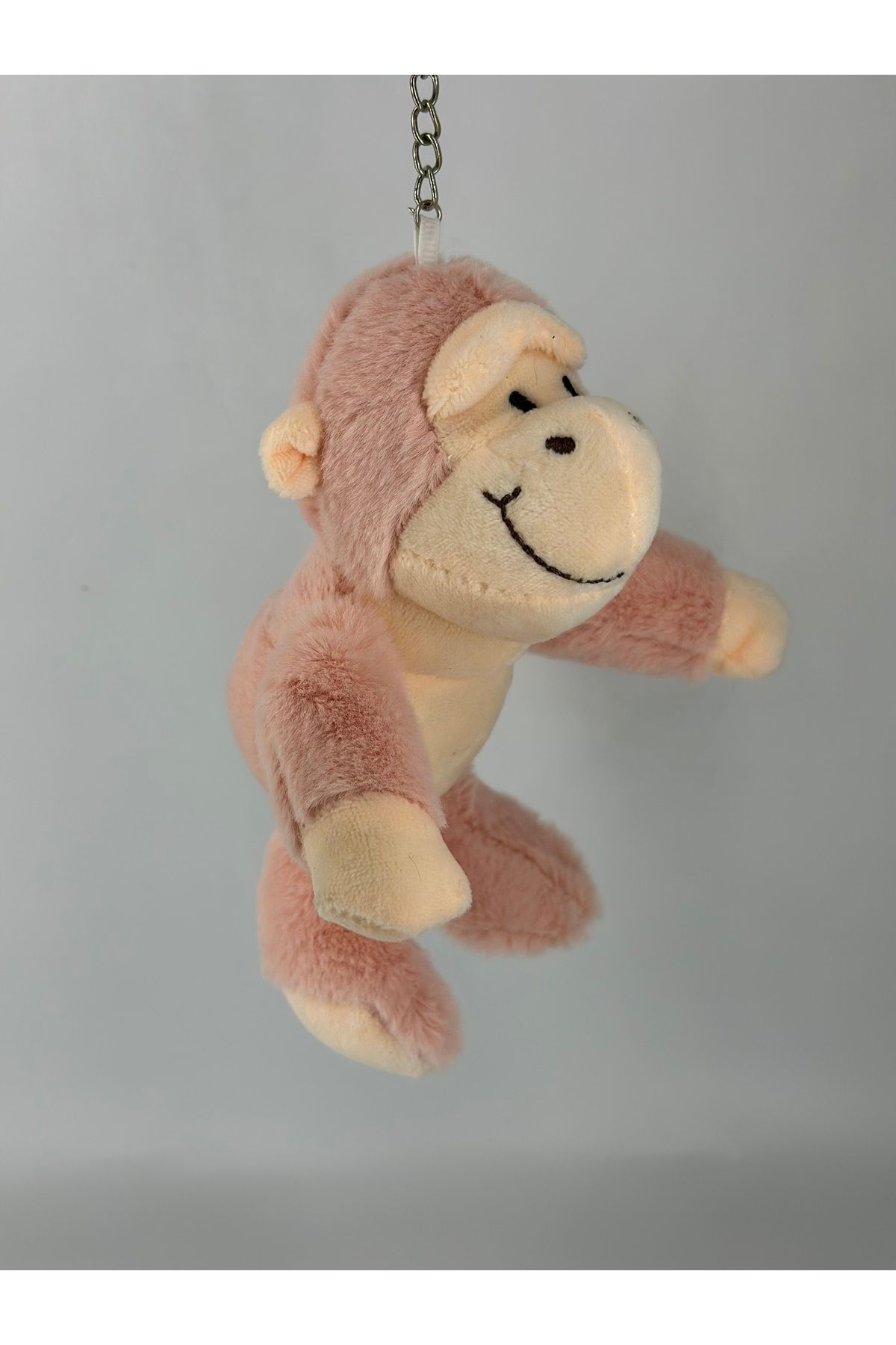 Lumiera-Plush Monkey Detailed Keychain Bag Charm Accessory Ornament 3